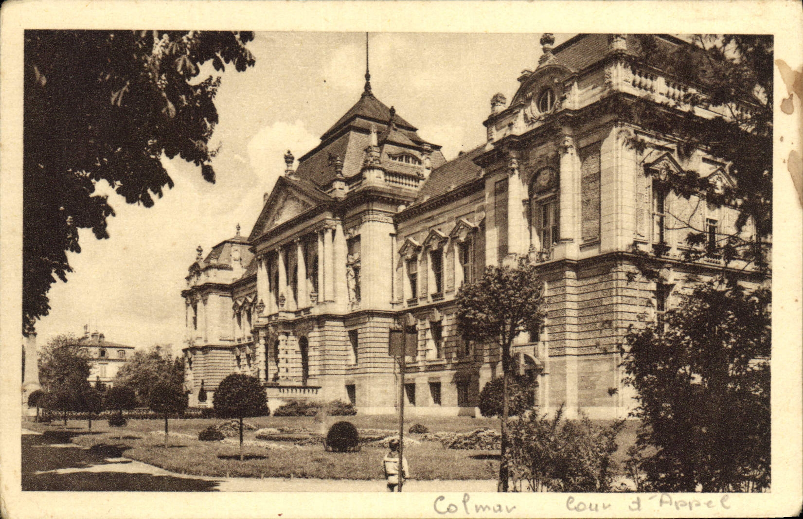 CPA Palais de justice Colmar 