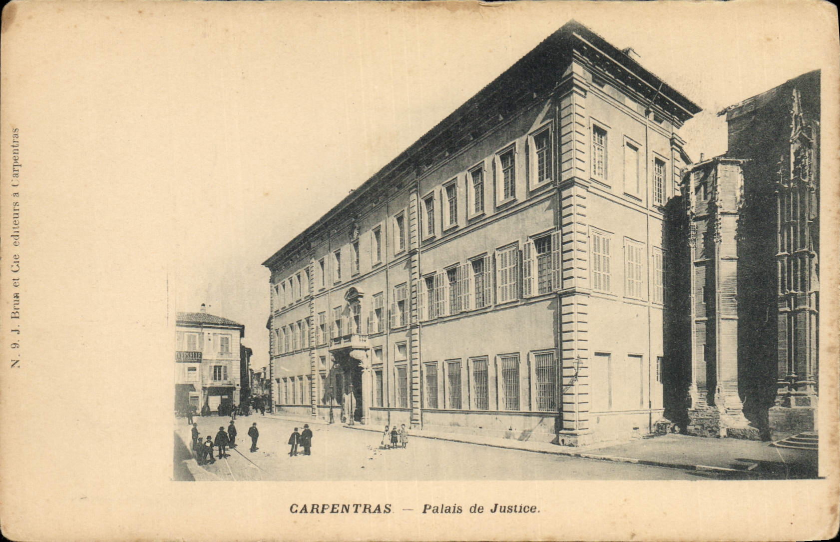 CPA Palais de justice Carpentras 