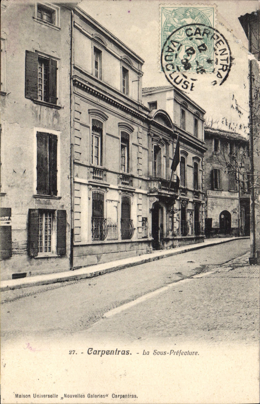 CPA Carpentras Sous Prefecture  