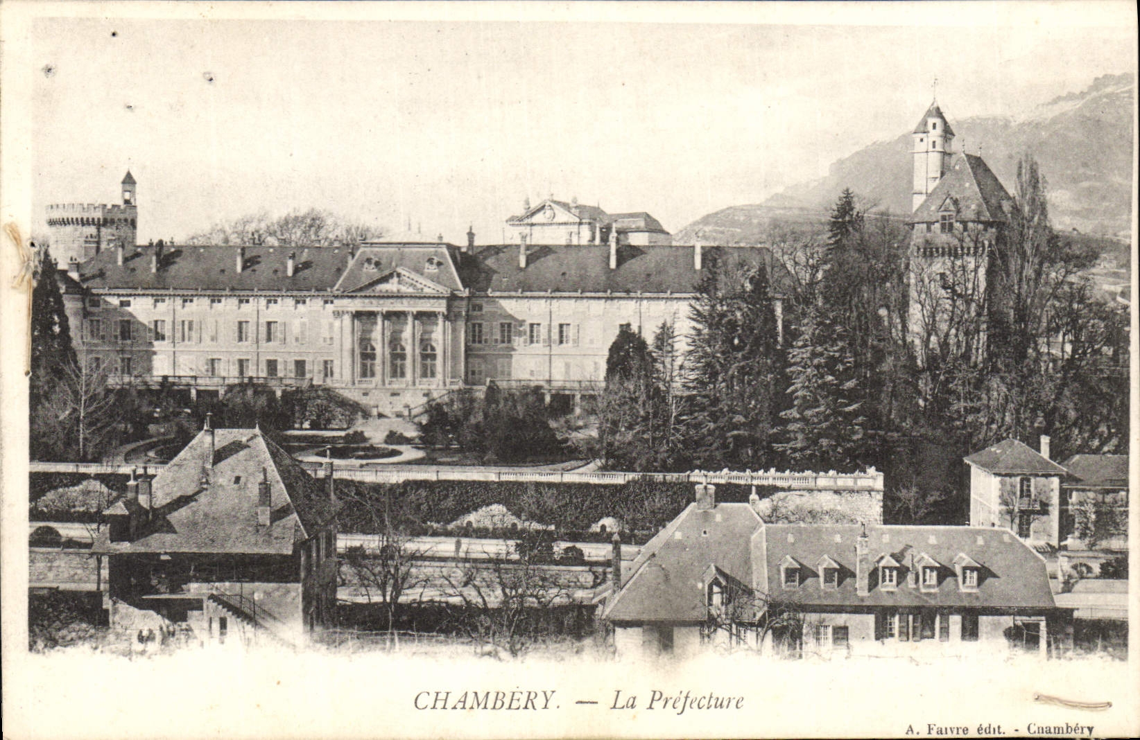 CPA Prefecture Chambery 