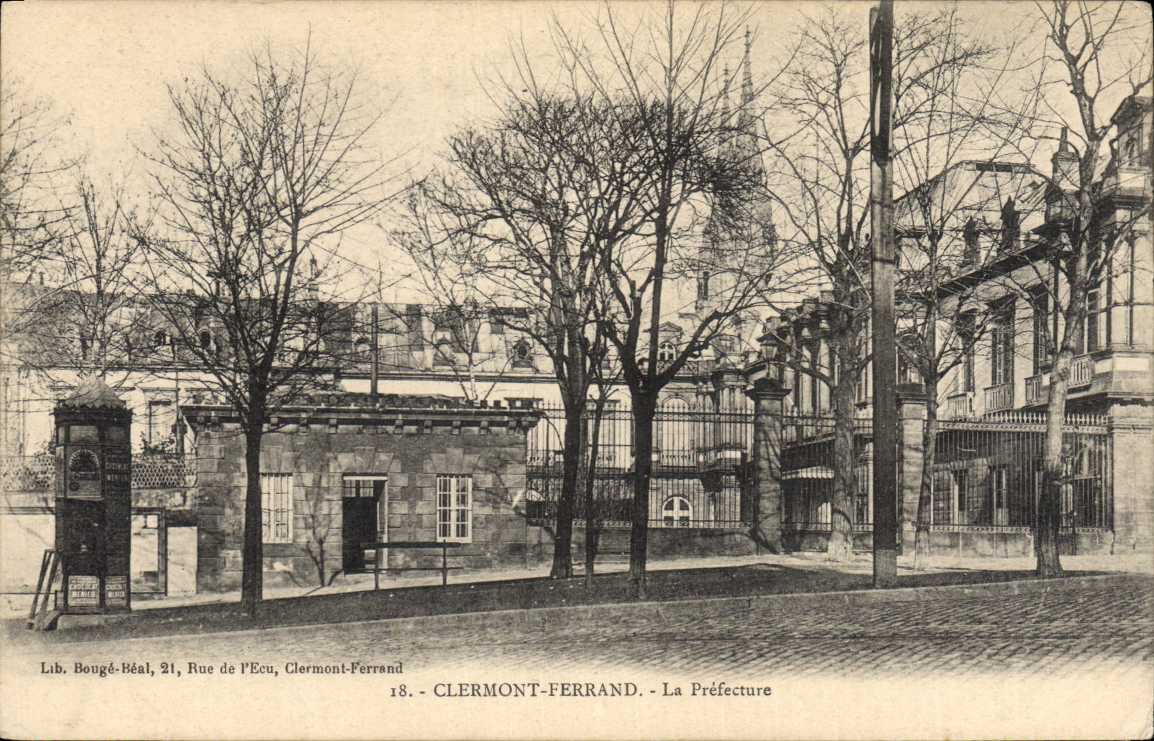 CPA Prefecture Clermont Ferrand  