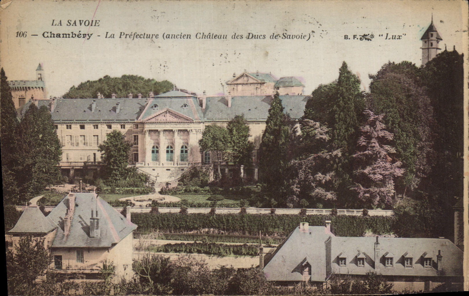 CPA Prefecture Chambery Ancien chateau des Ducs de Savoie 