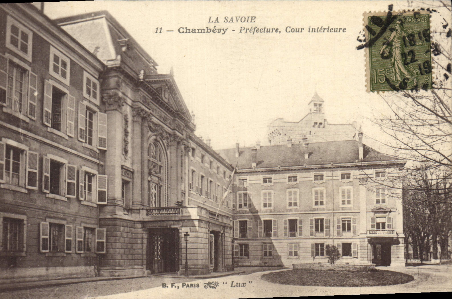 CPA Prefecture Cour interieure Chambery 