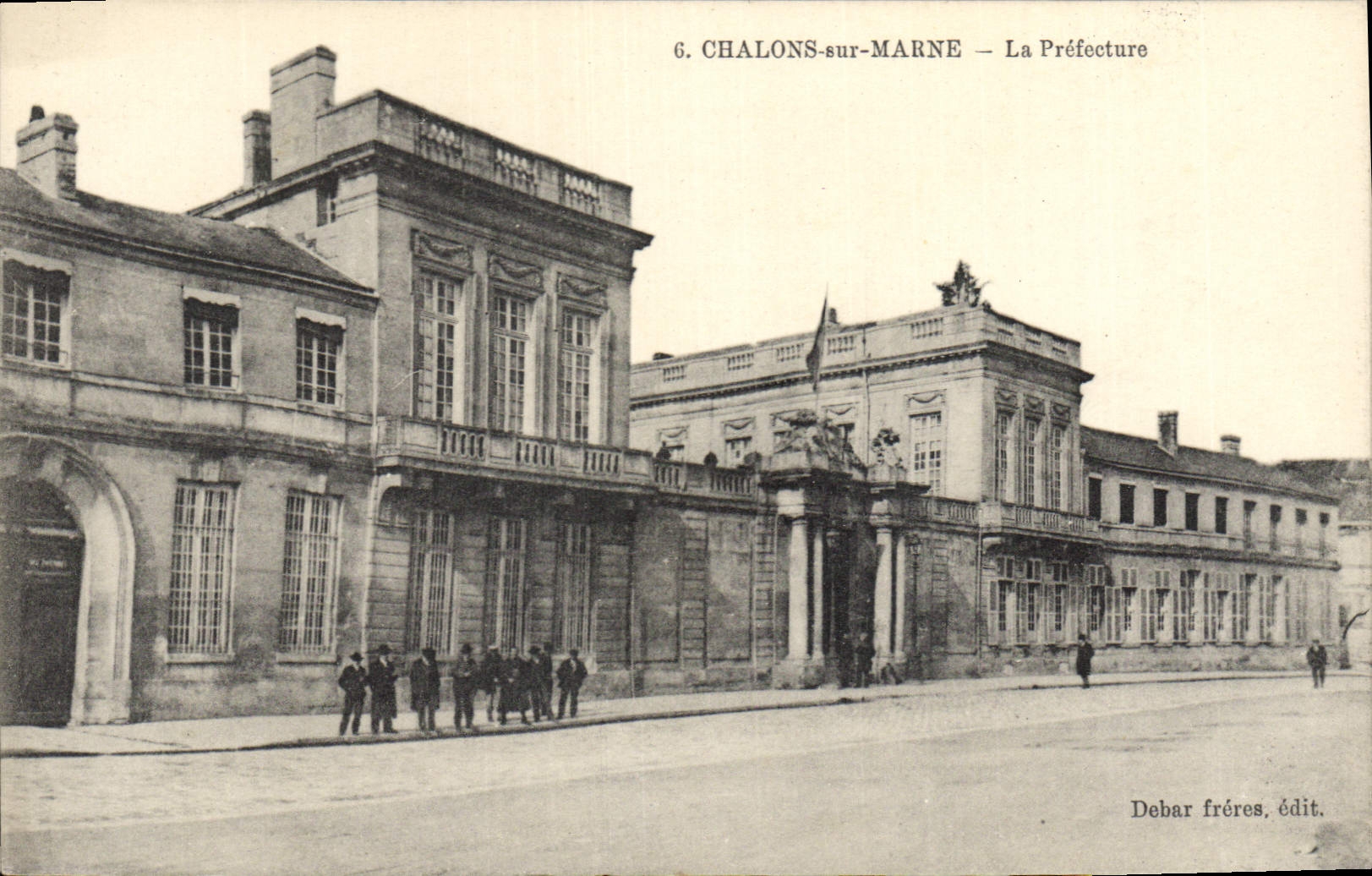 CPA Prefecture Chalons sur Marne 