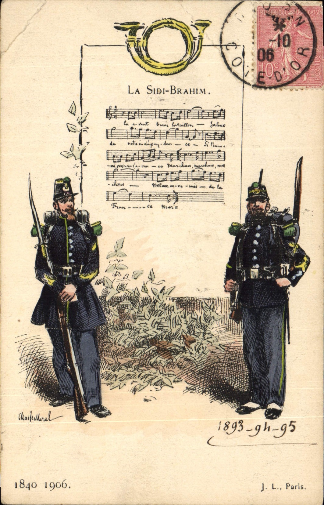 CPA Militaria 1840 1906 La Sidi Brahim 