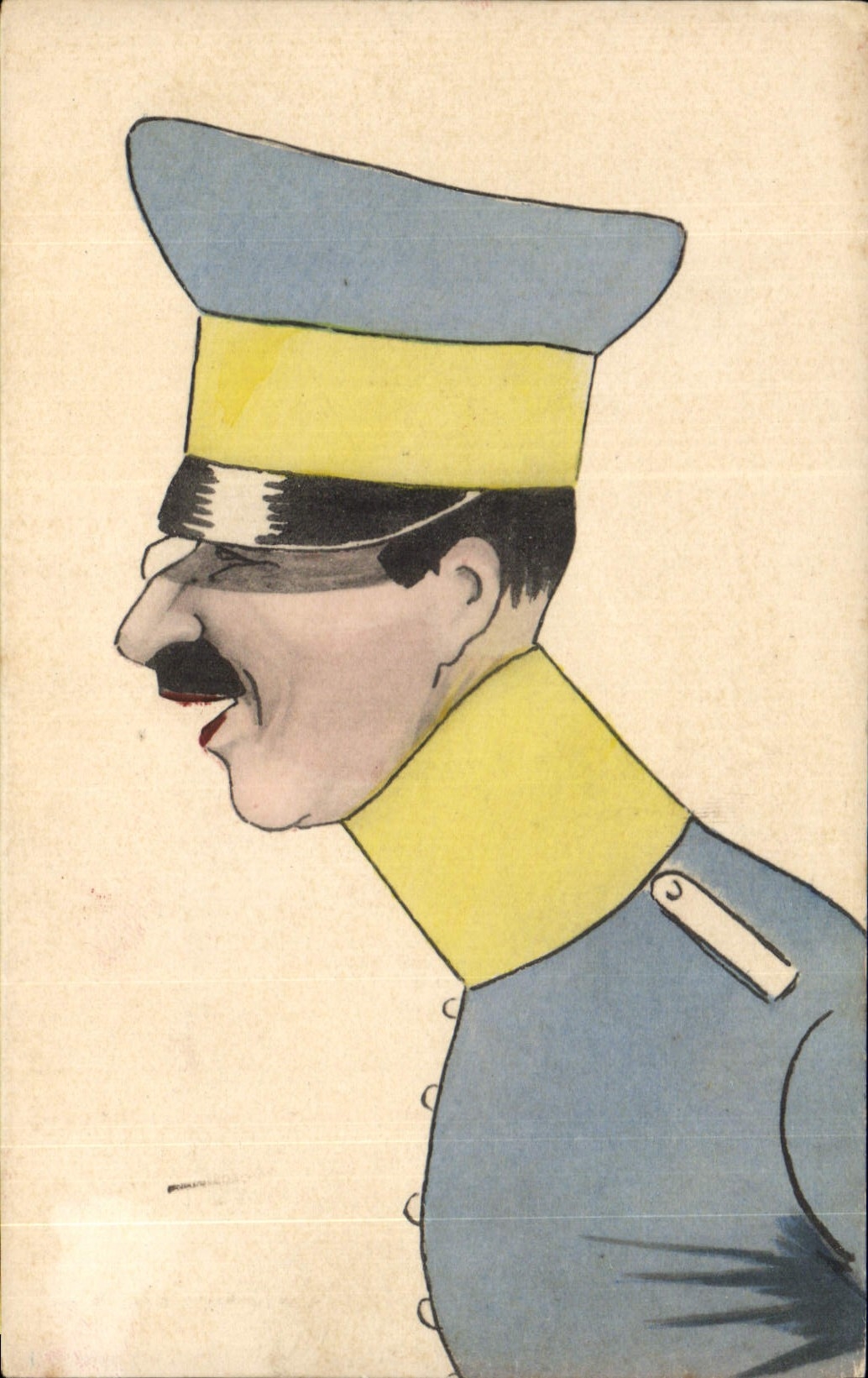 CPA Militaria Officier 