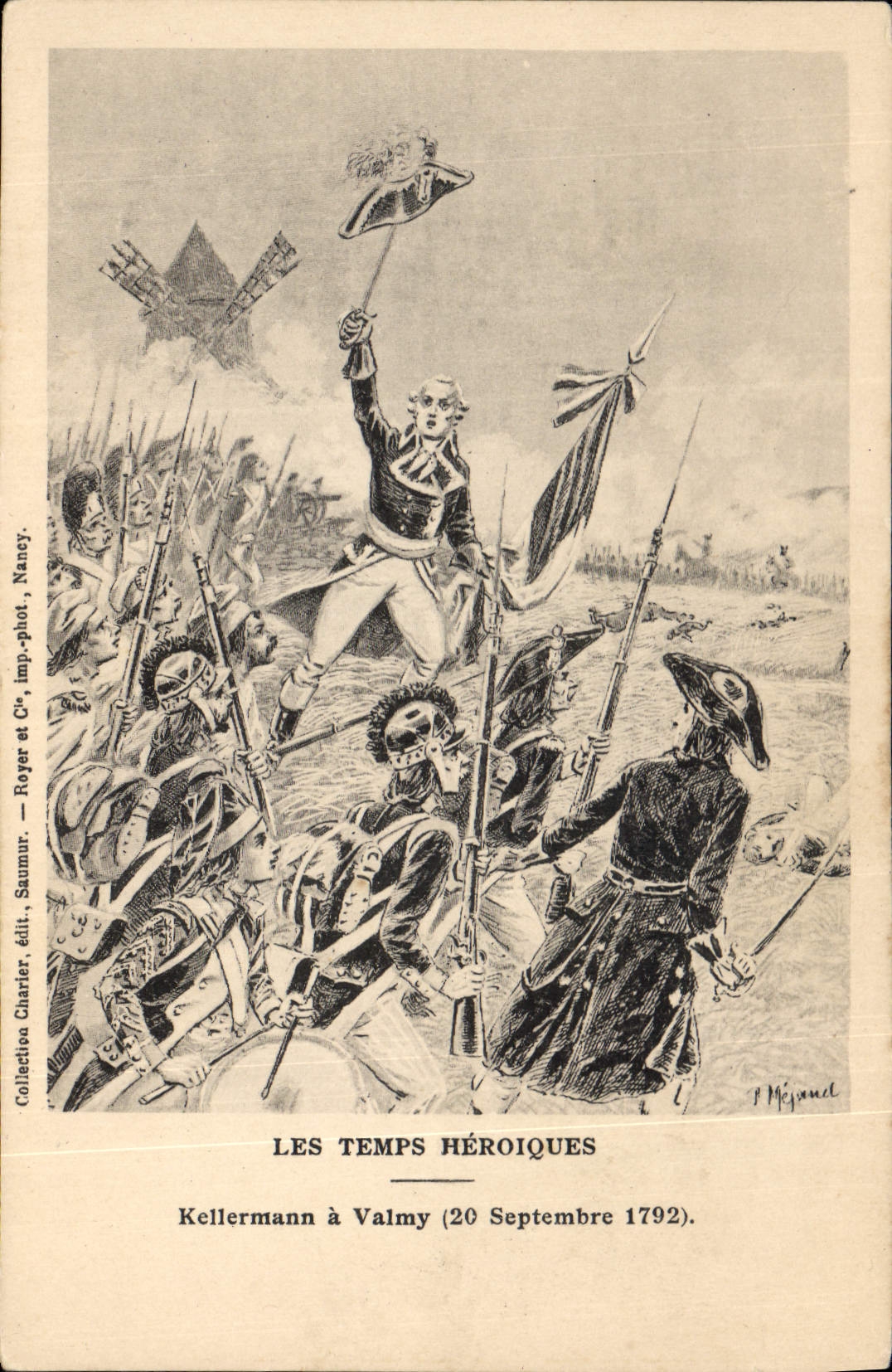 CPA Militaria Kellermann a Valmy 20 septembre 1792