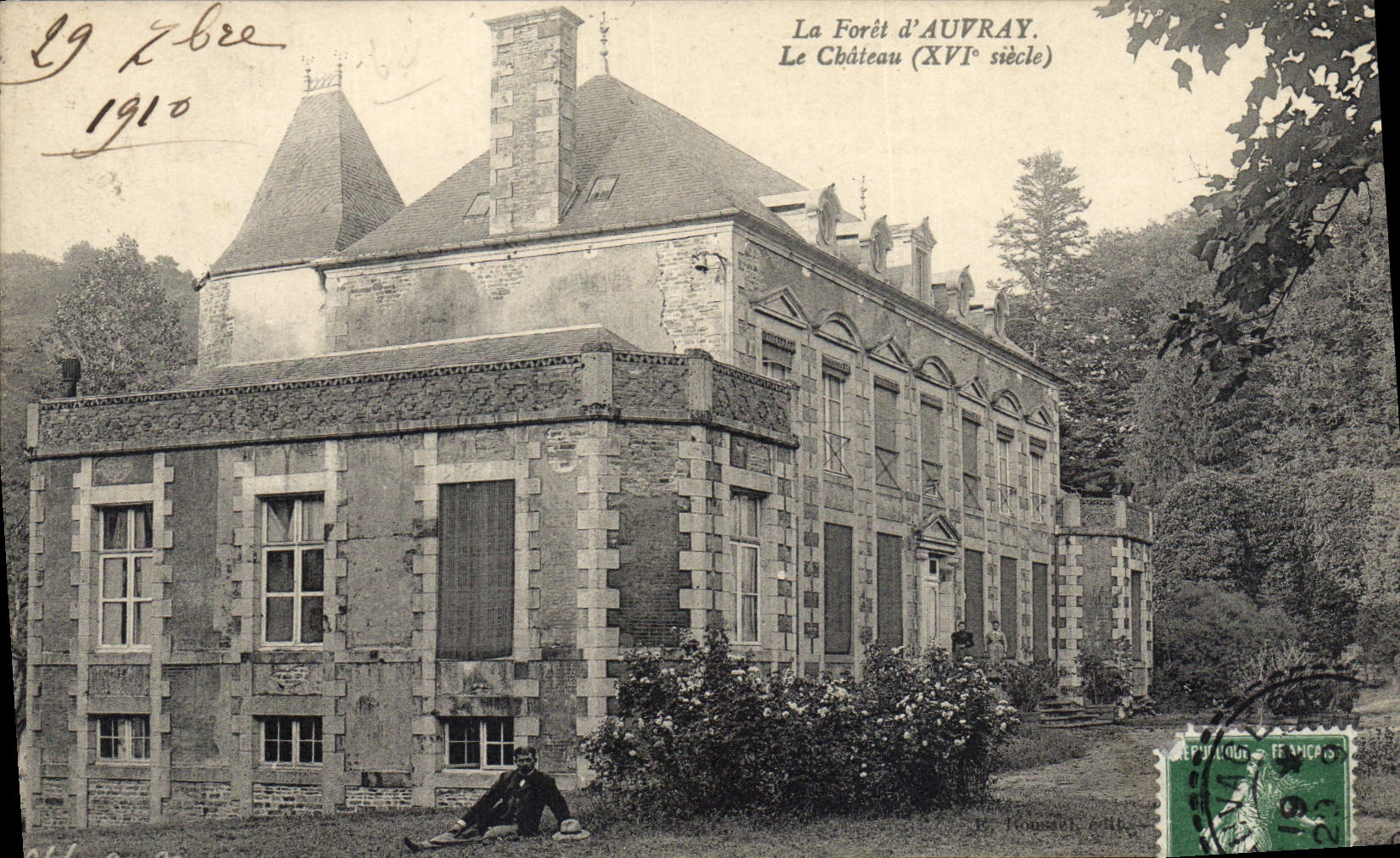 CPA Chateau La Foret d'Auvray  
