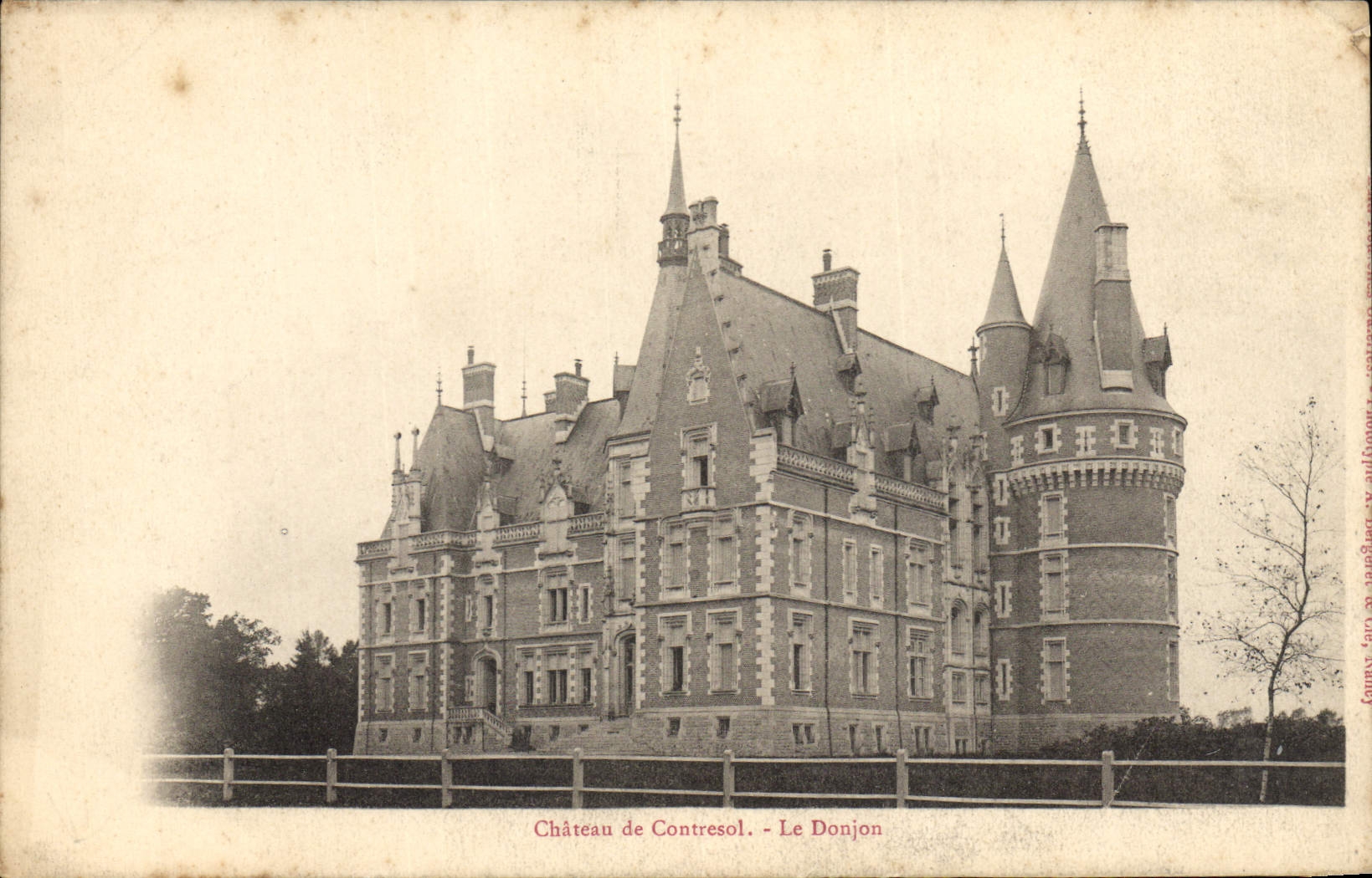 CPA Chateau de Contresol Le donjon 