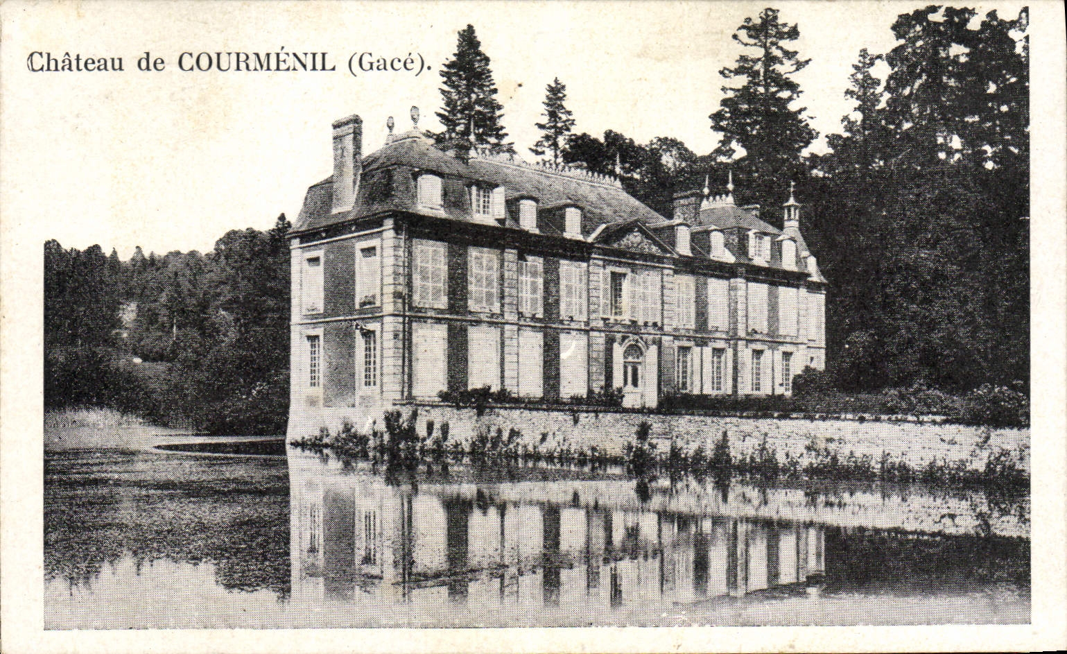CPA Chateau de Courmenil Gace  