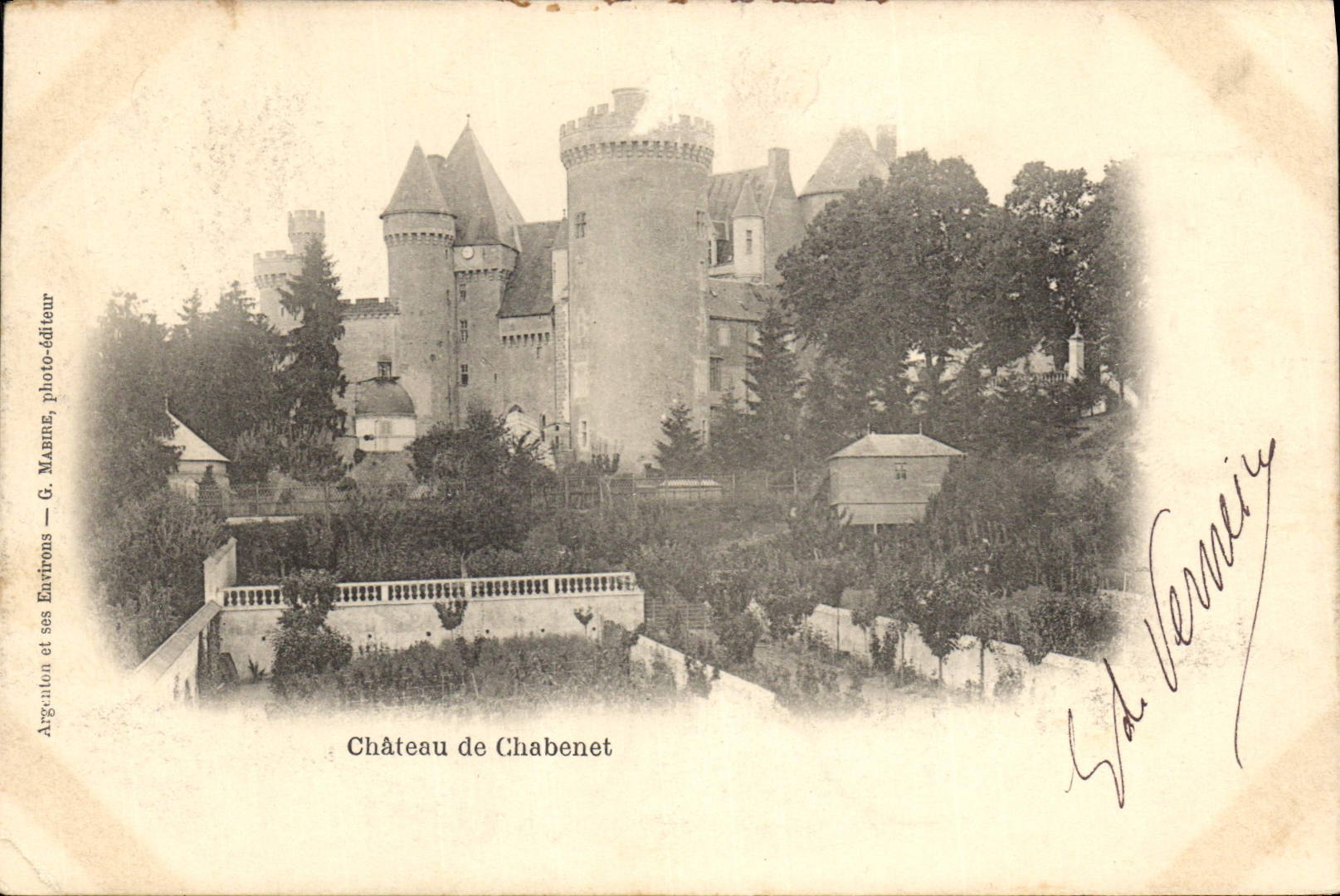 CPA Chateau de Chabenet 