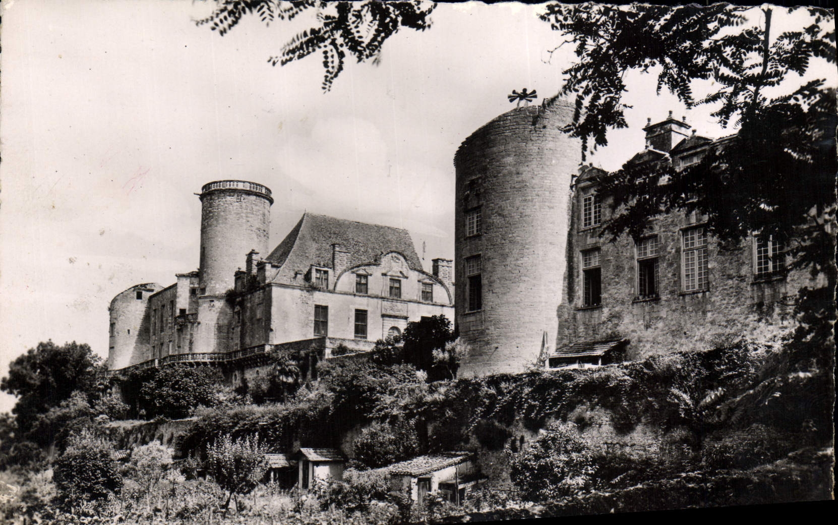 CPM Chateau de Duras Cote Midi 