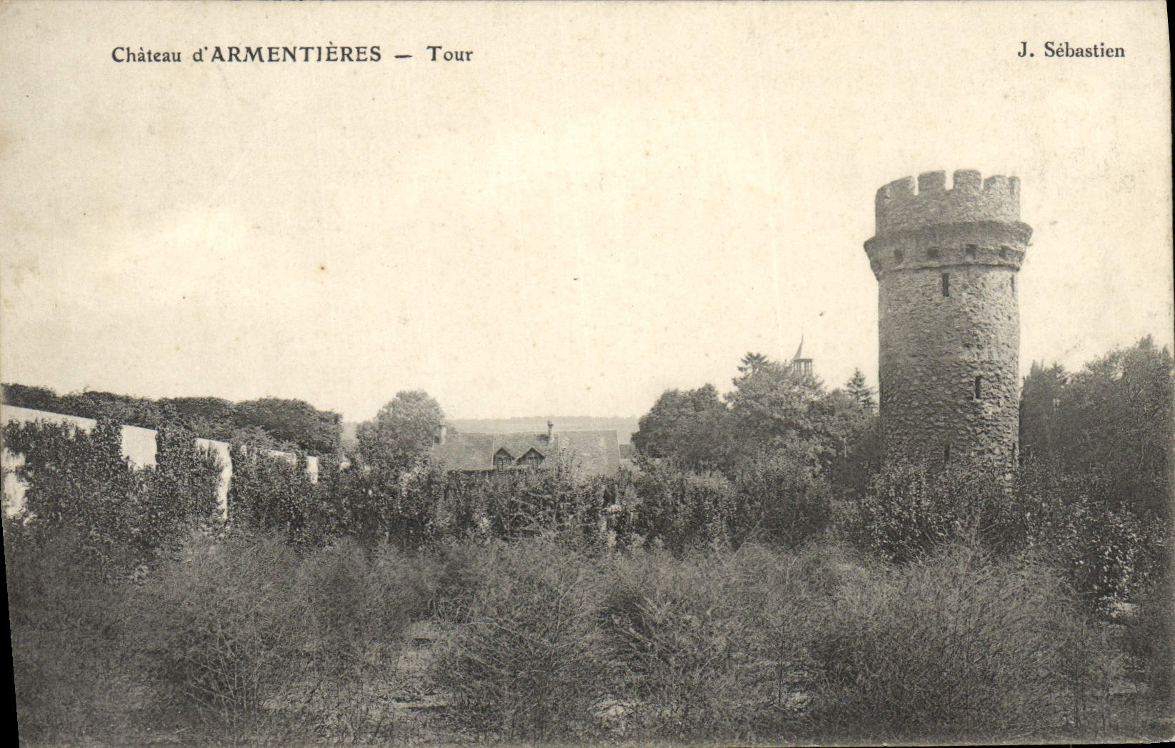 CPA Chateau d'Armentieres Tour 