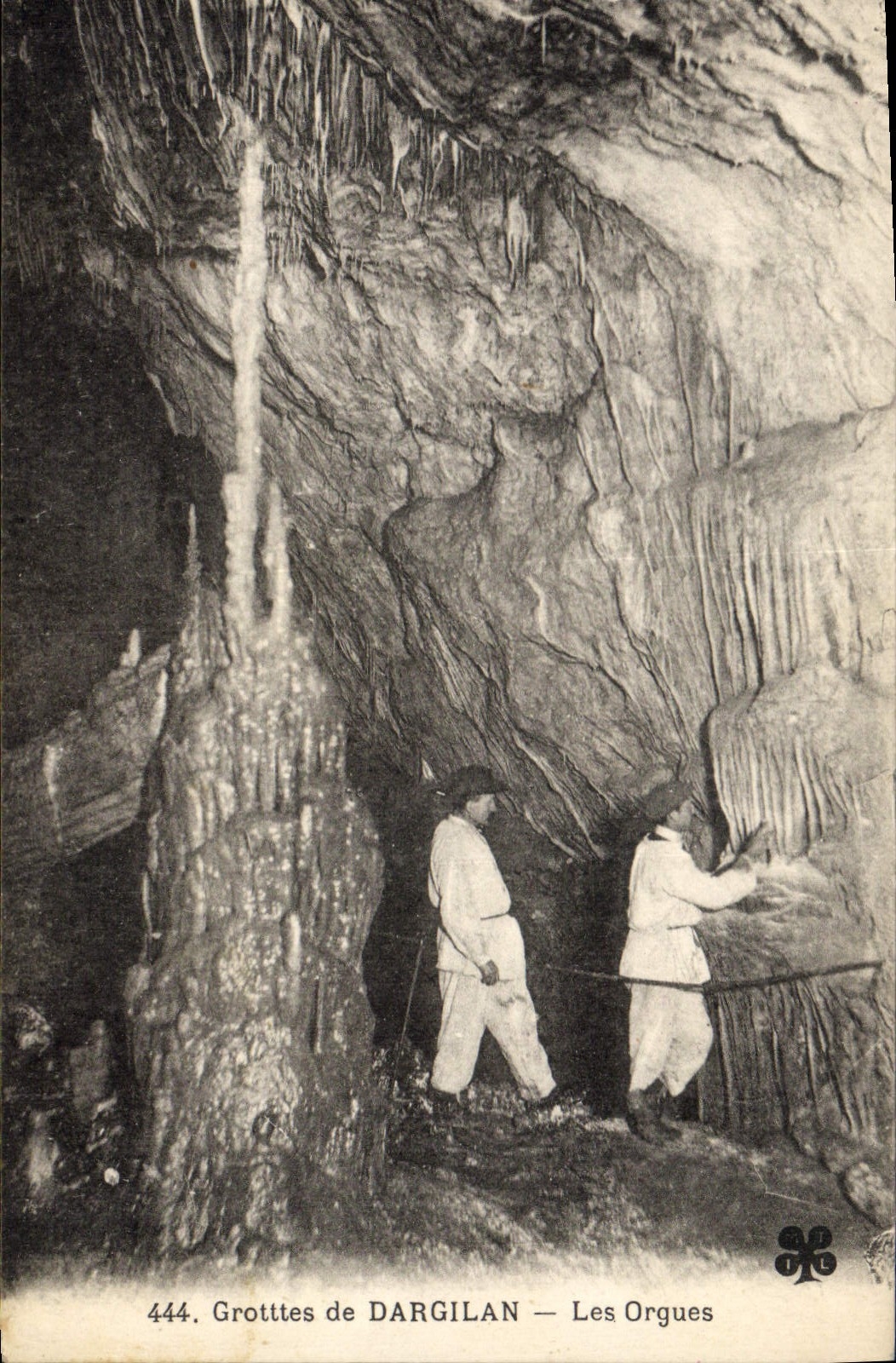 CPA Grotte Grottes de Dargilan Les orgues 