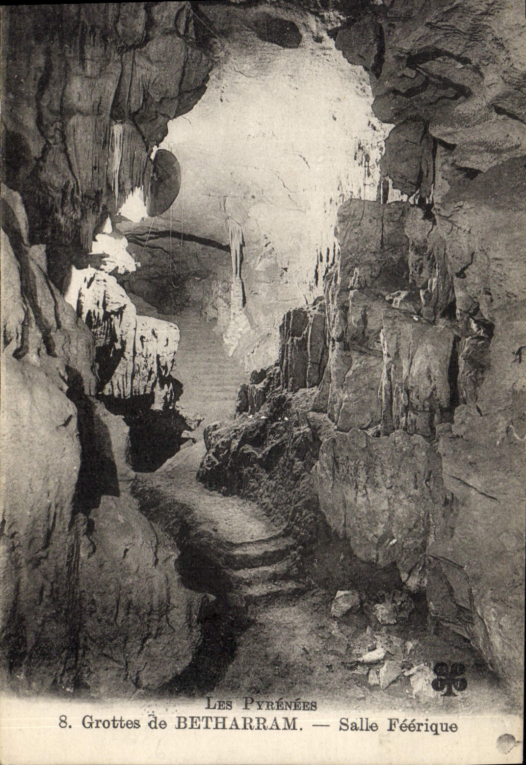 CPA Grotte Grottes de Betharram Salle feerique