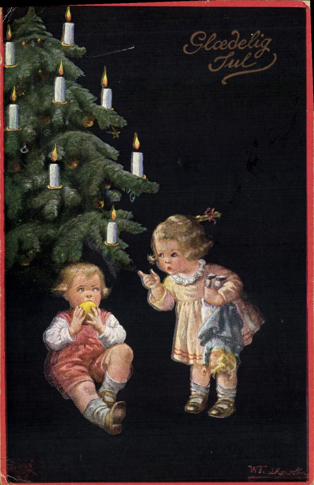 CPA Fantaisie Enfant Poupee  