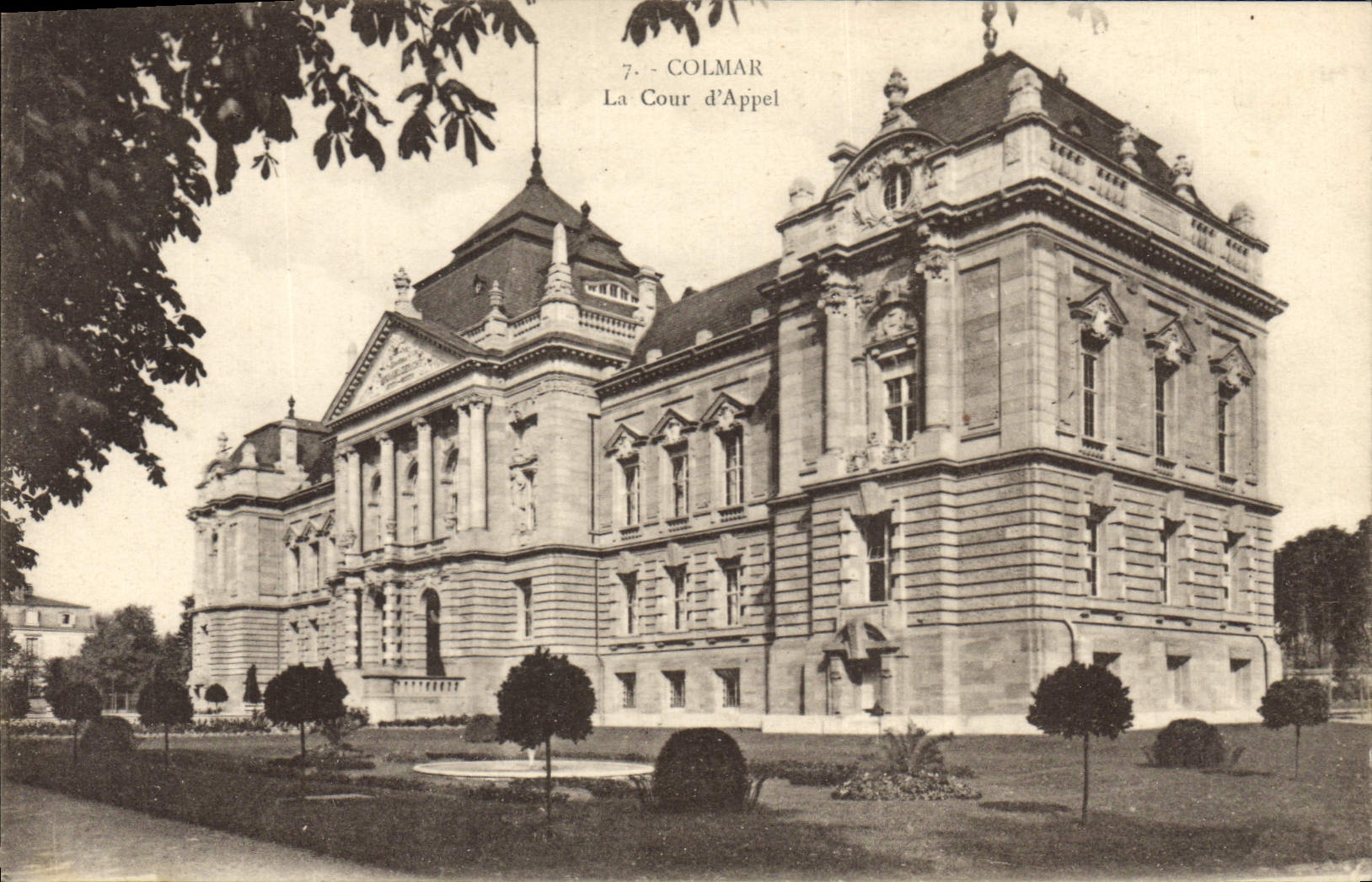 CPA Palais de justice Colmar 