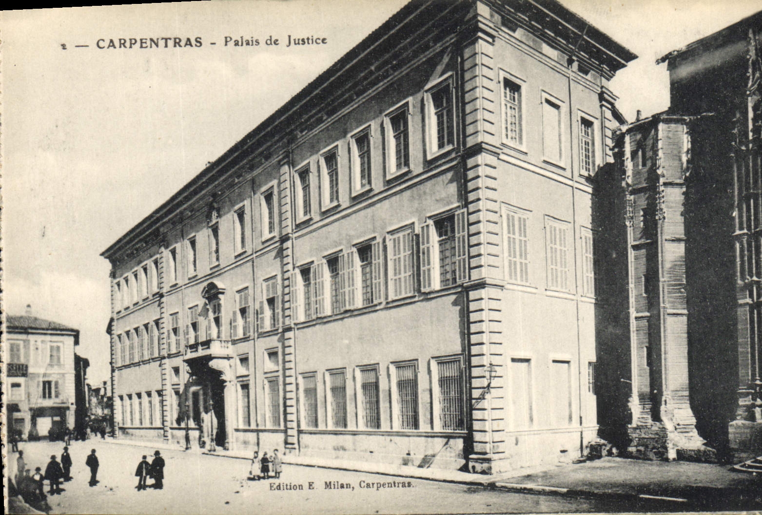 CPA Palais de justice Carpentras 