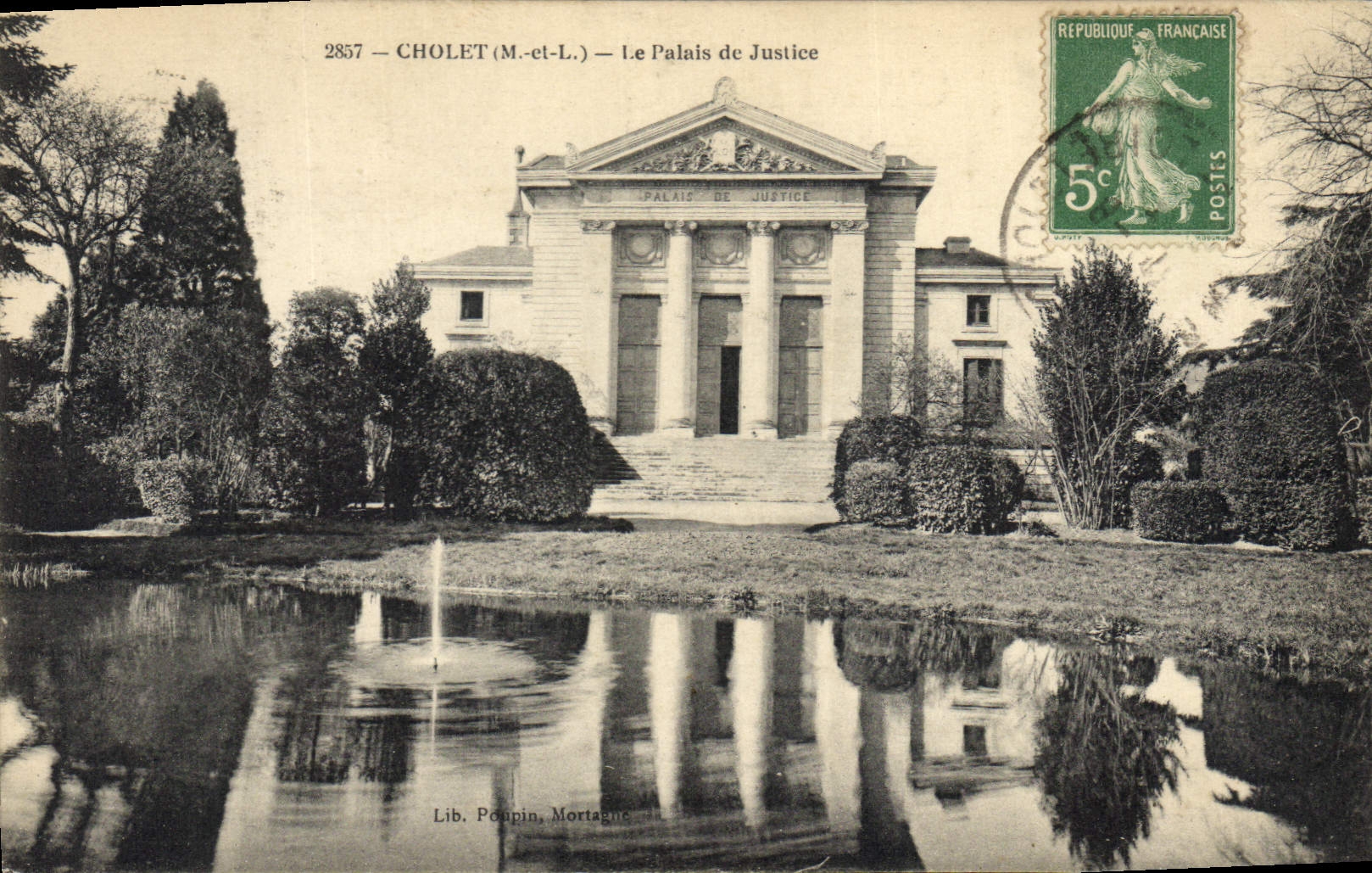 CPA Palais de justice Cholet 