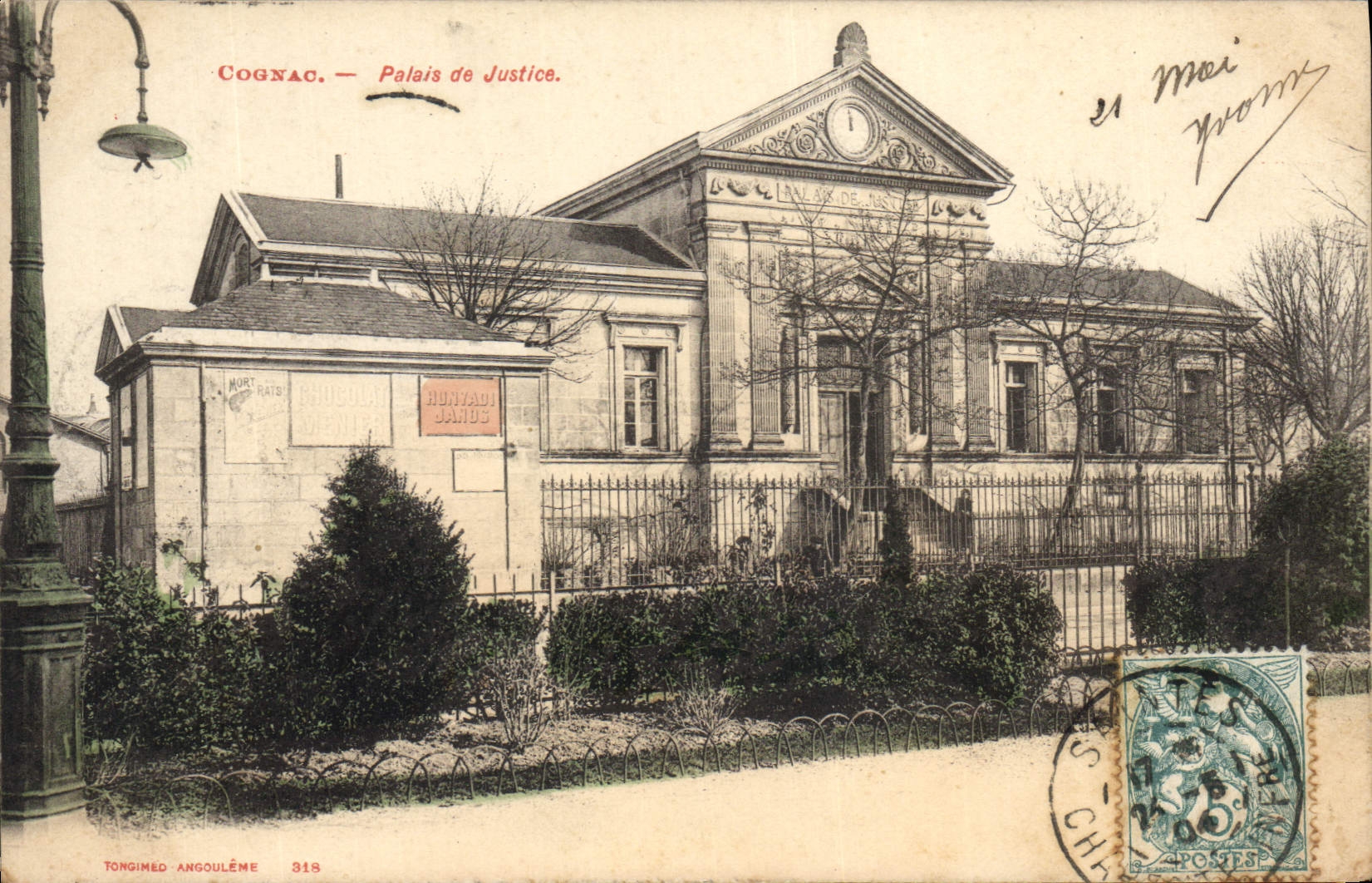 CPA Palais de justice Cognac 