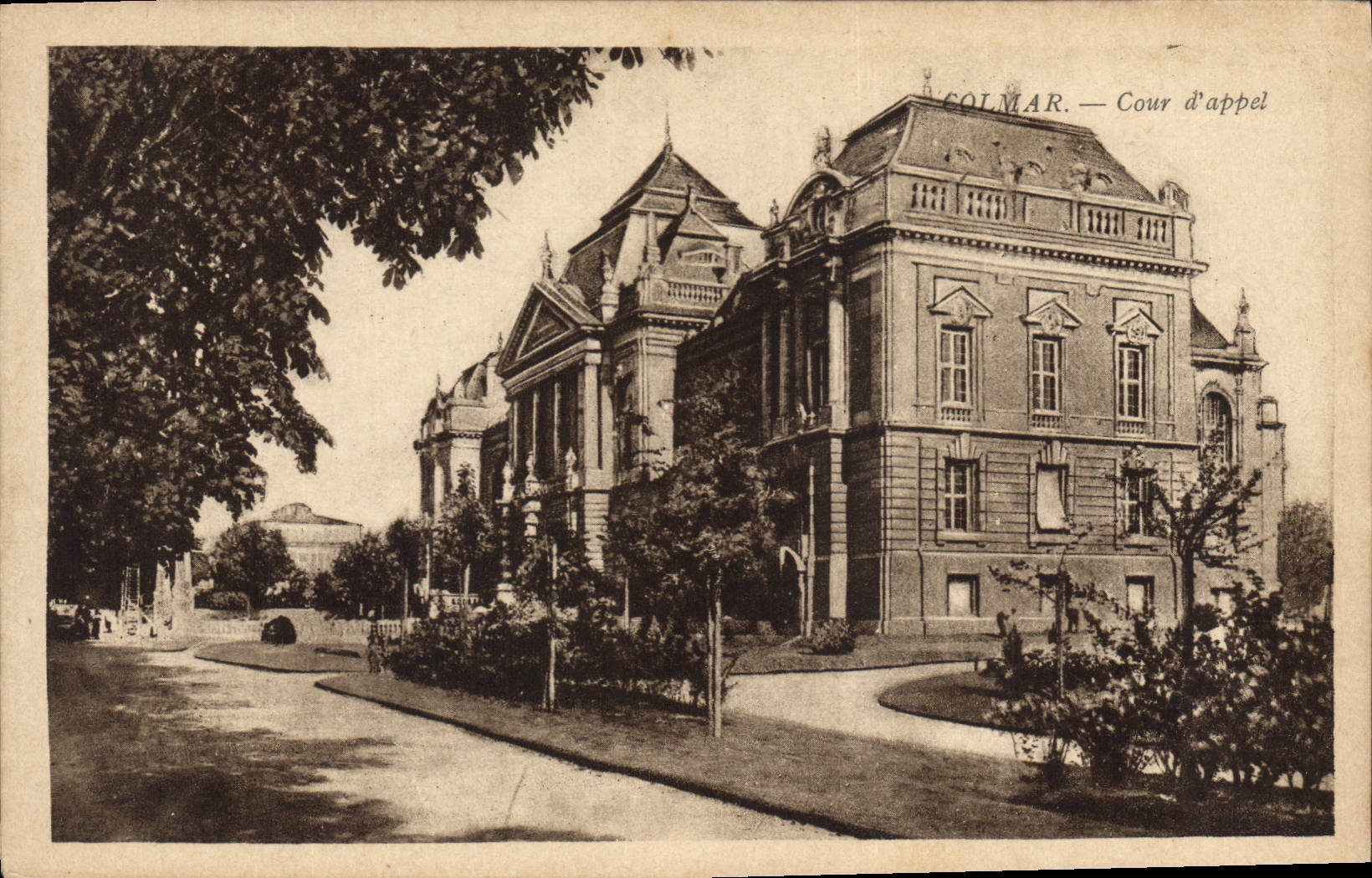 CPA Palais de justice Colmar Cour D'Appel 