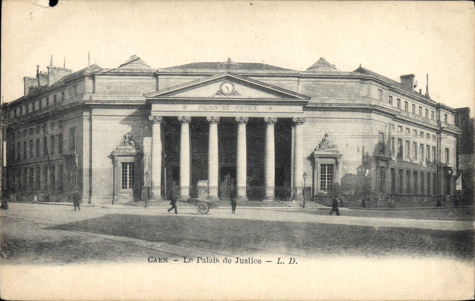 CPA Palais de justice Caen 