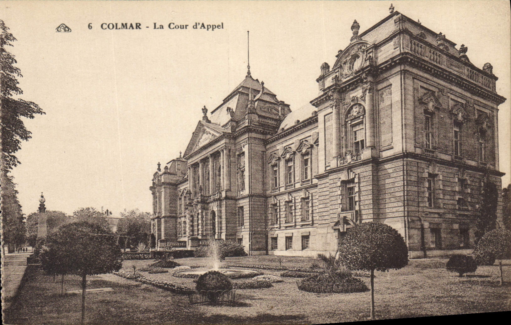 CPA Palais de justice Colmar La Cour d'Appel