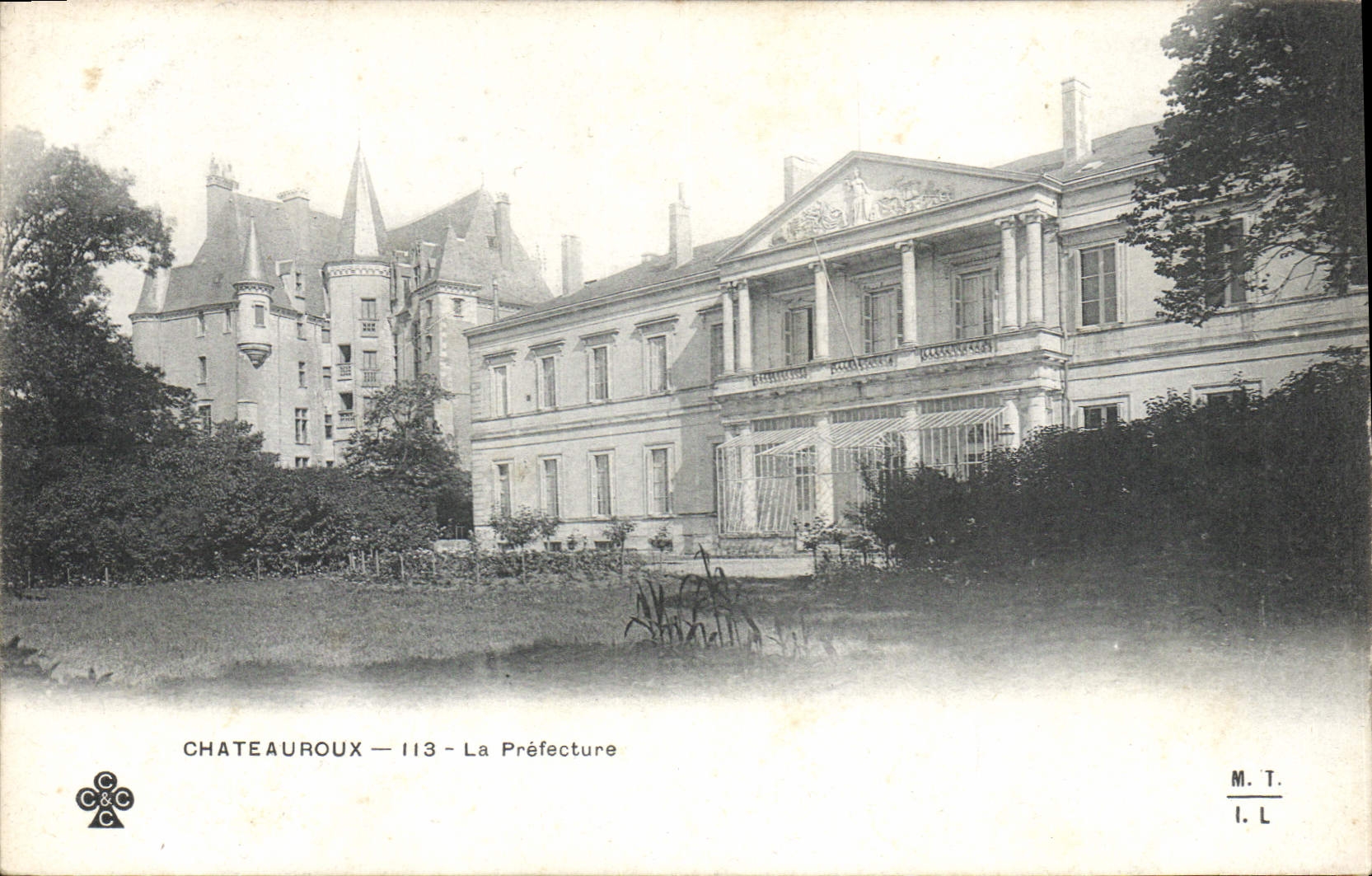 CPA Chateauroux La Prefecture