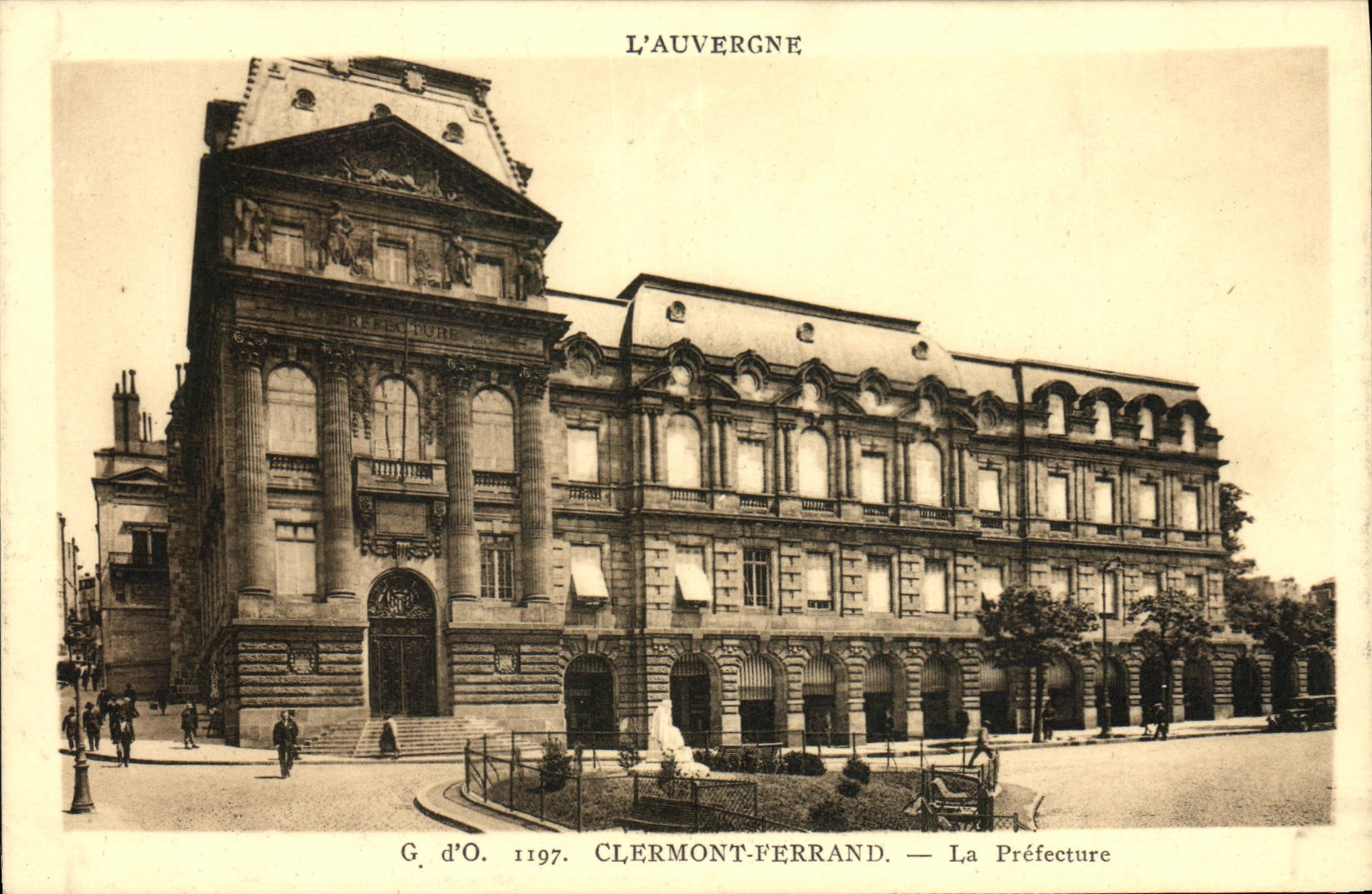 CPA Clermont Ferrand Prefecture