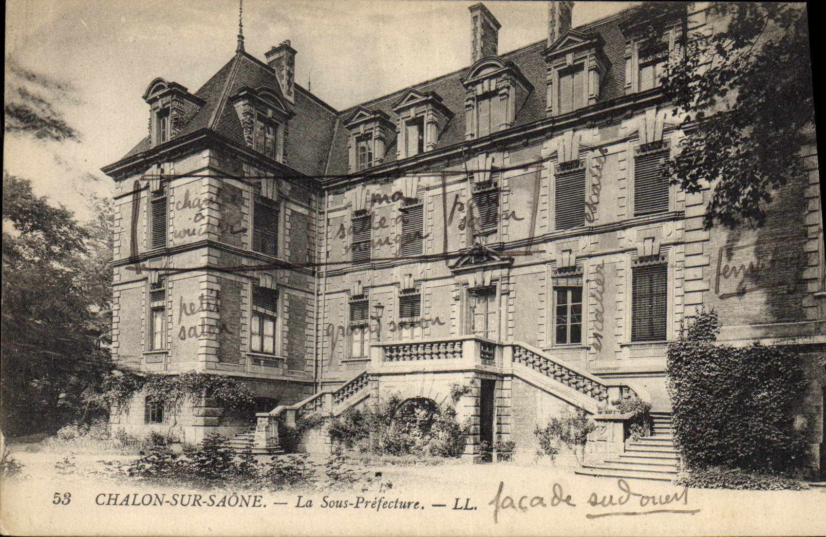 CPA Chalon sur Saone Prefecture