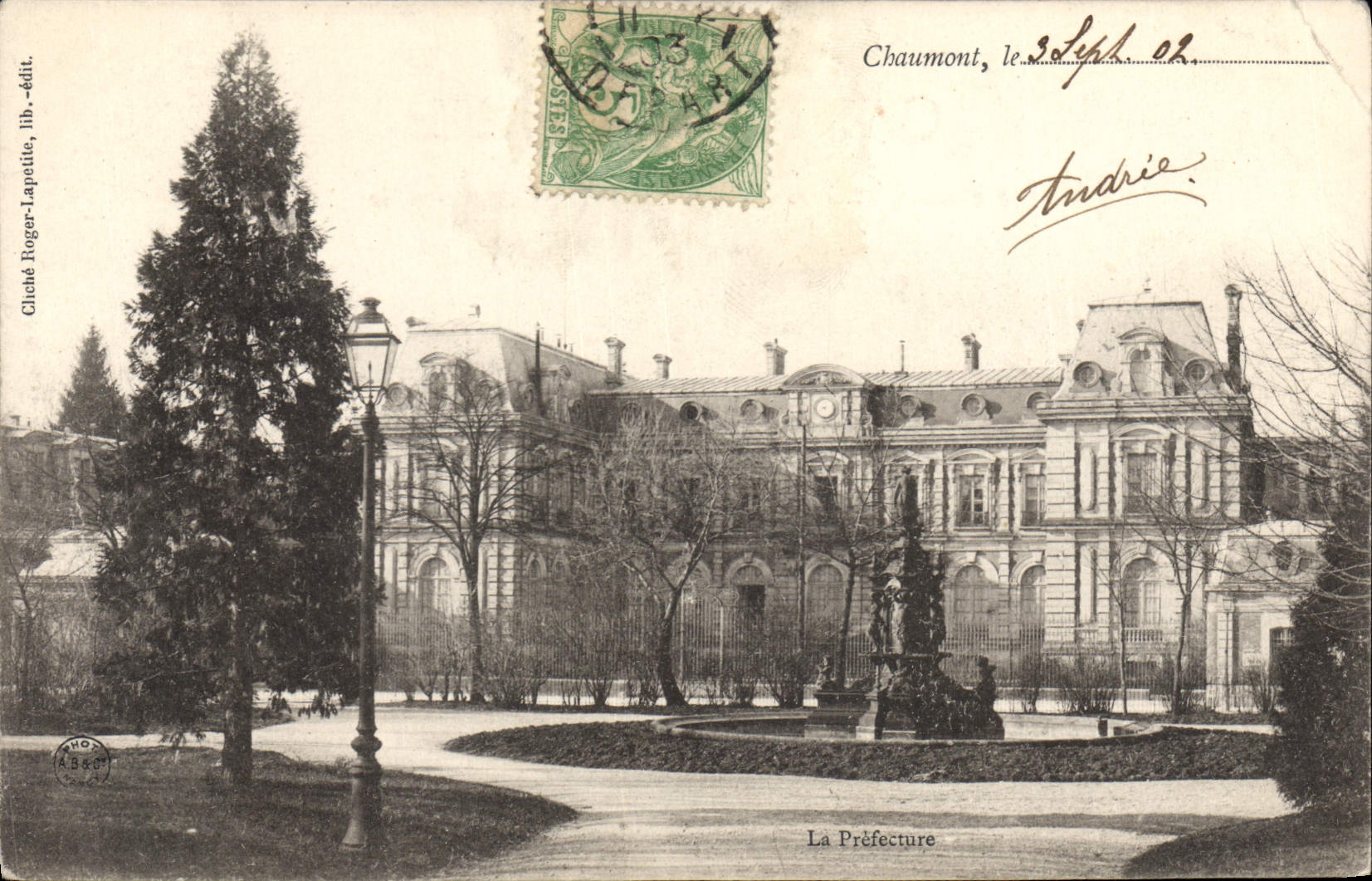 CPA Chaumont Prefecture