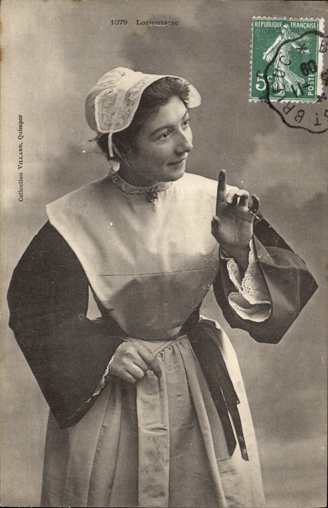 CPA Folklore Lorientaise