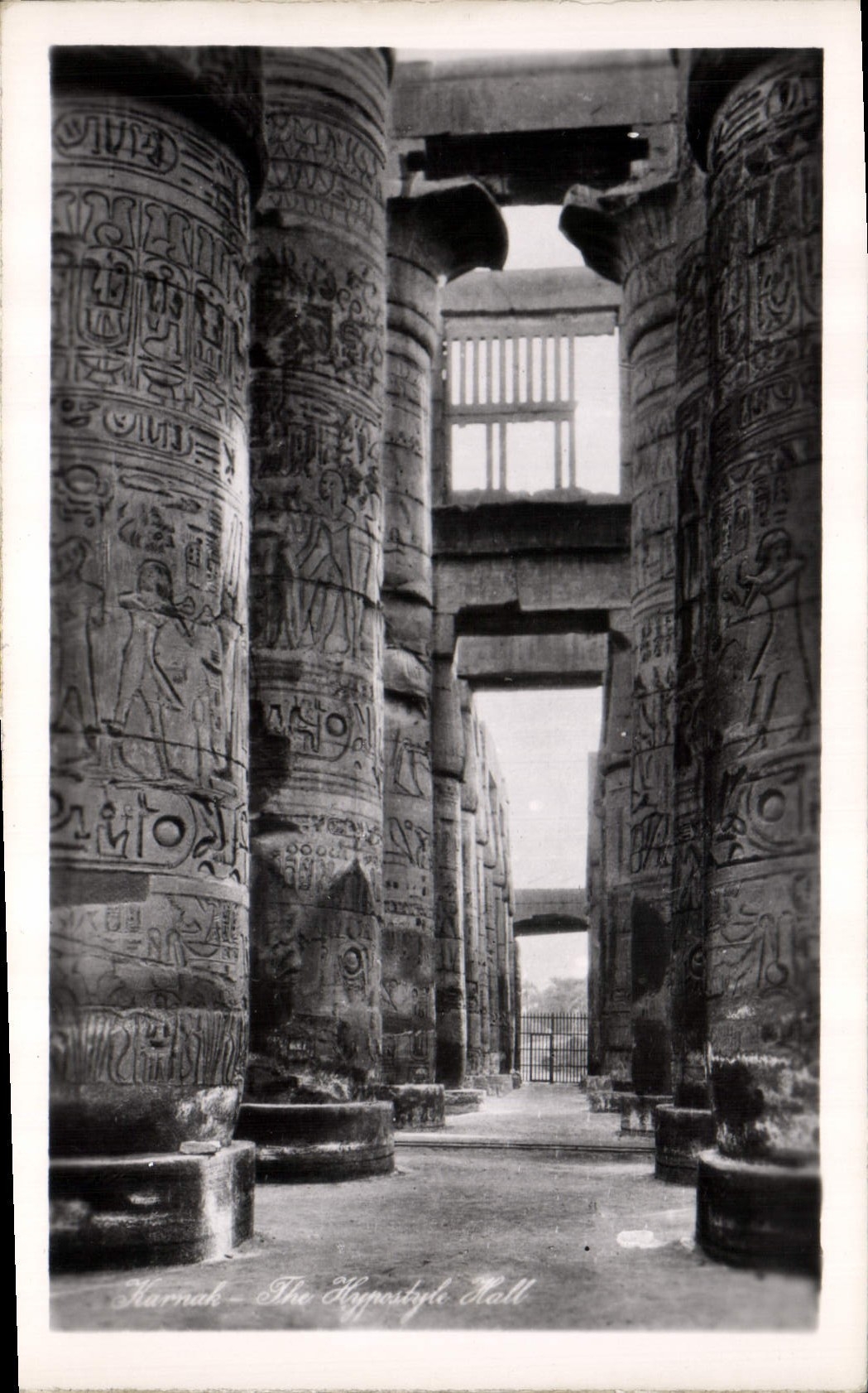 CPA Egypte Egypt Karnak 