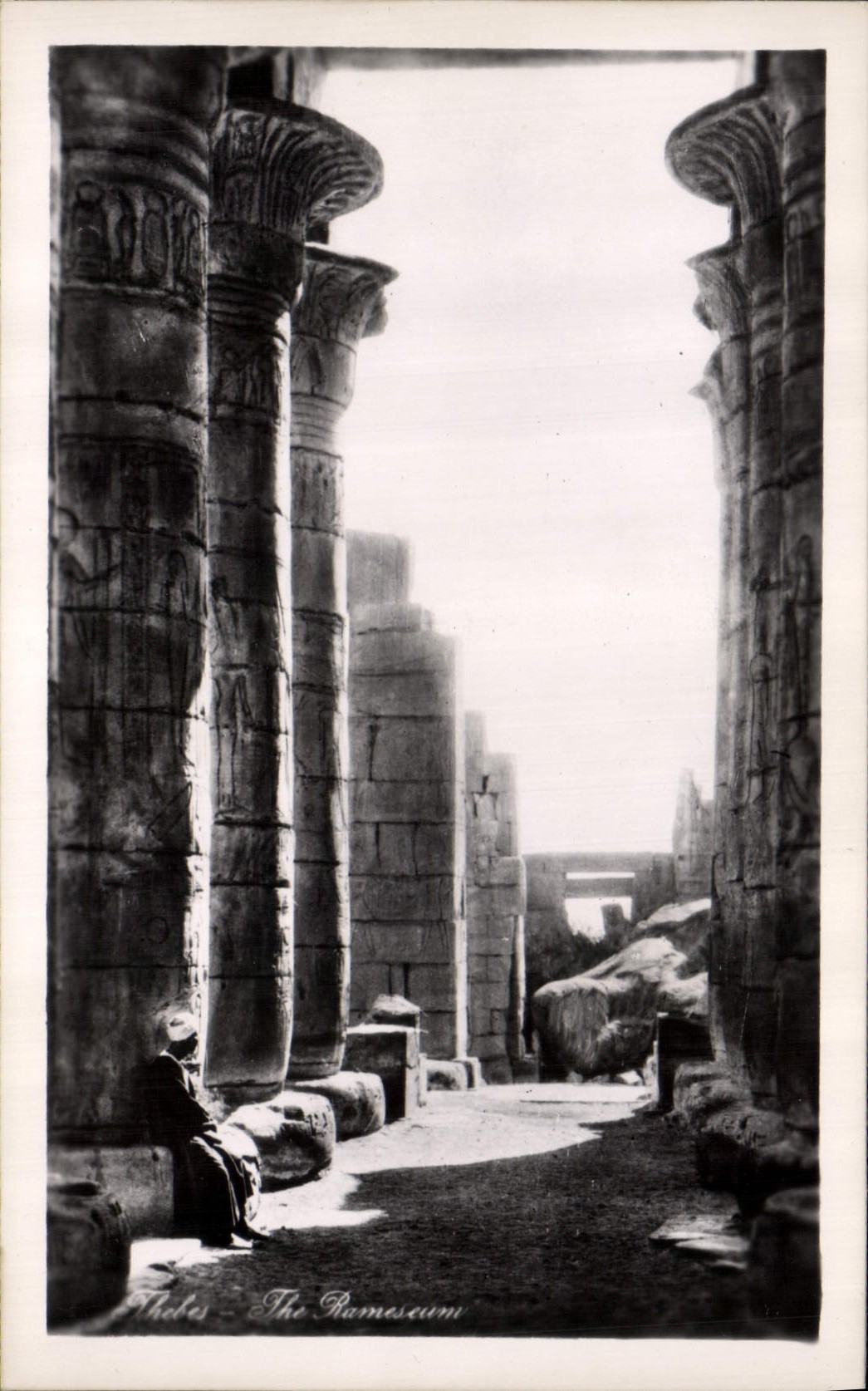 CPA Egypte Egypt Thebes