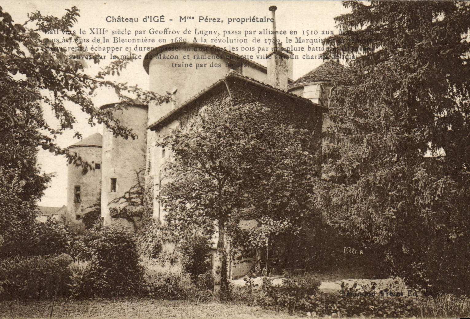 CPA Chateau d'Ige 