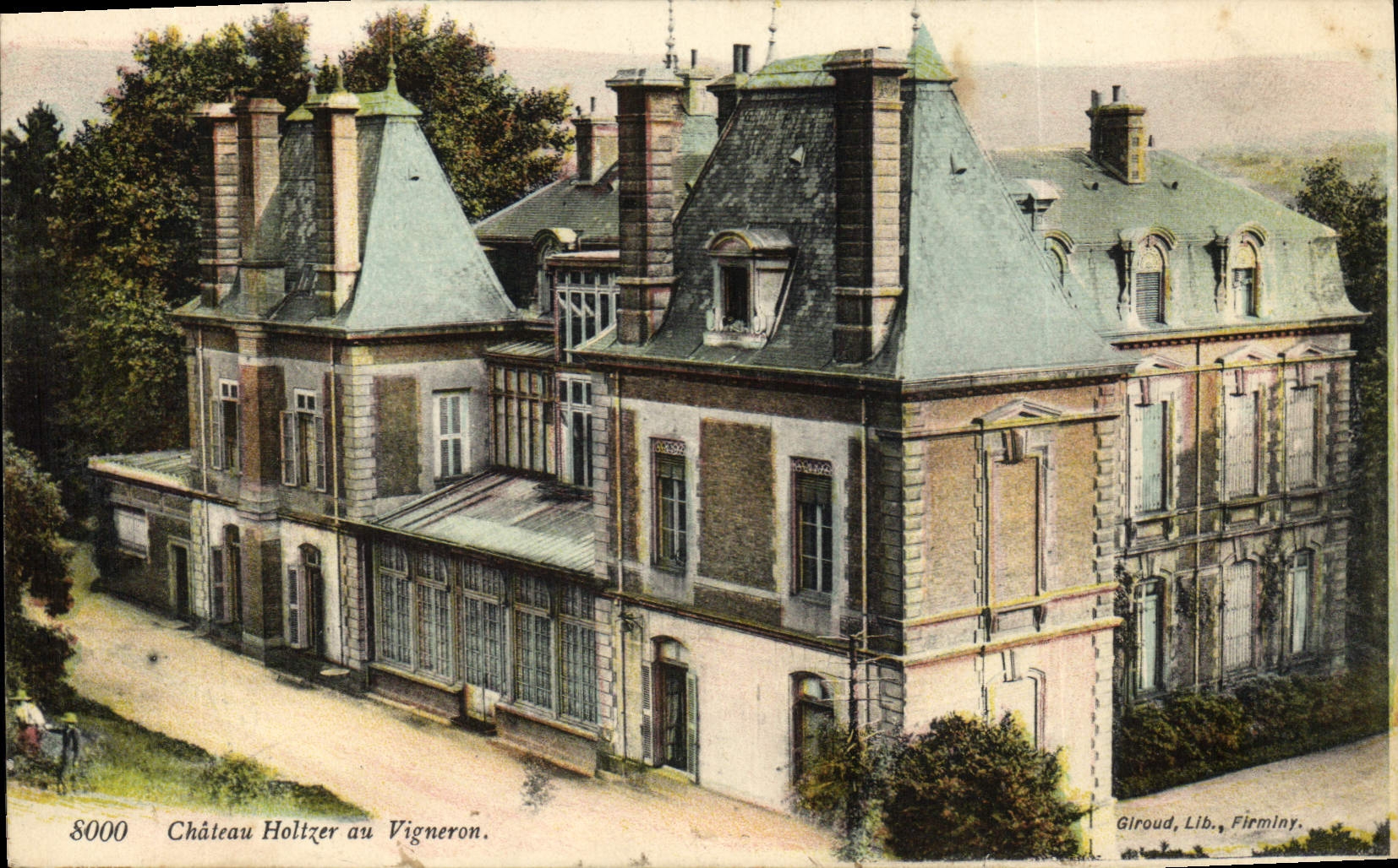 CPA Chateau Holtzer au Vigneron