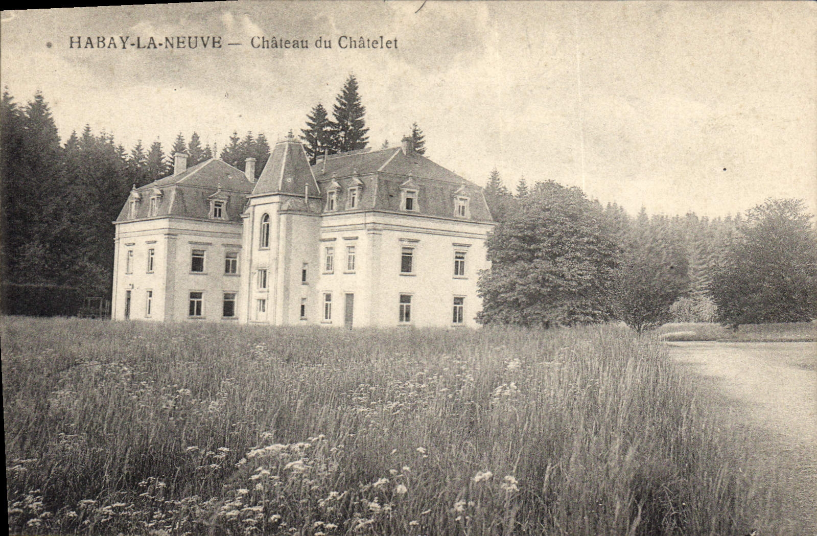 CPA Chateau du Chatelet Habay la Neuve