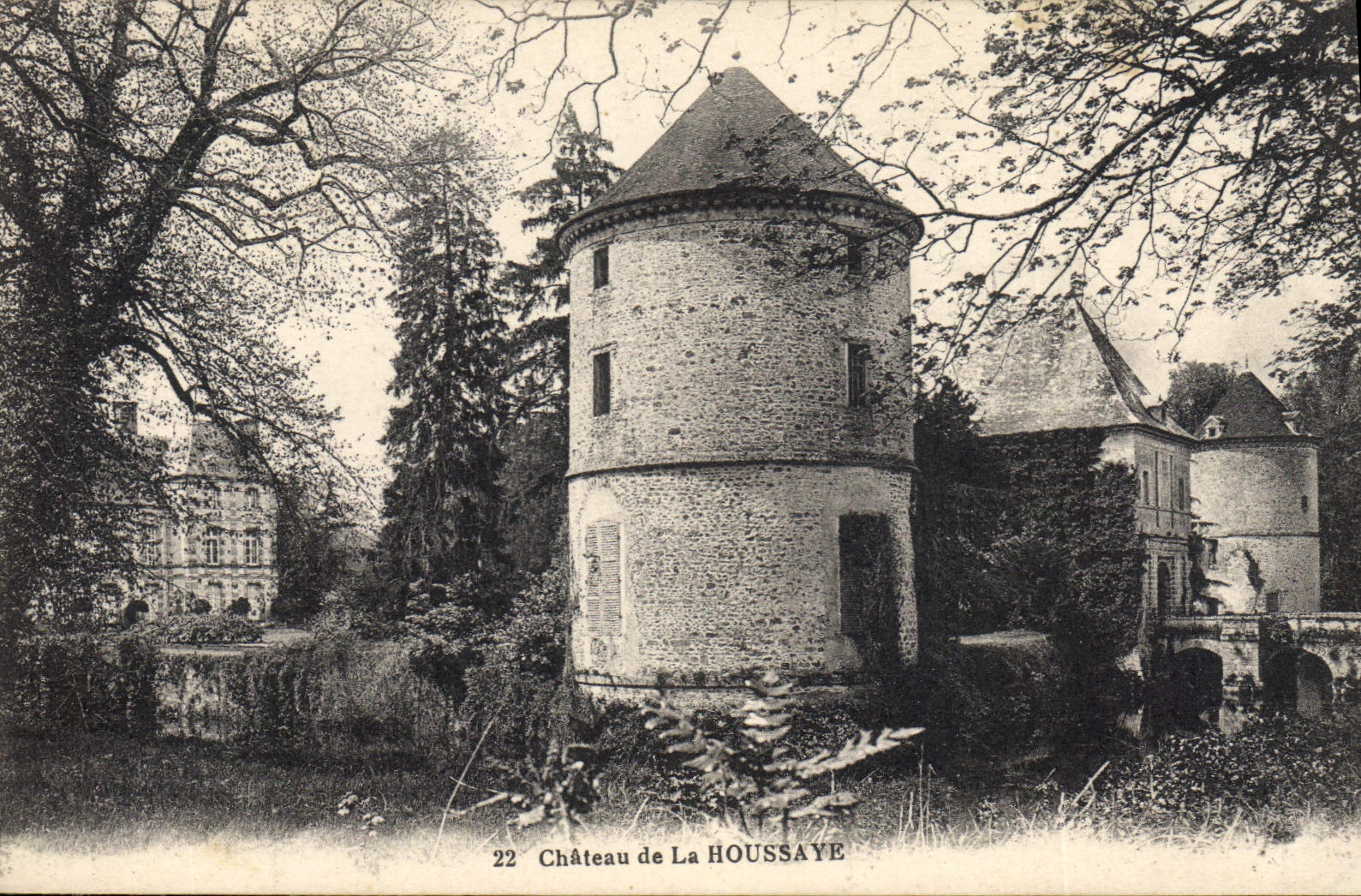 CPA Chateau de la Houssaye