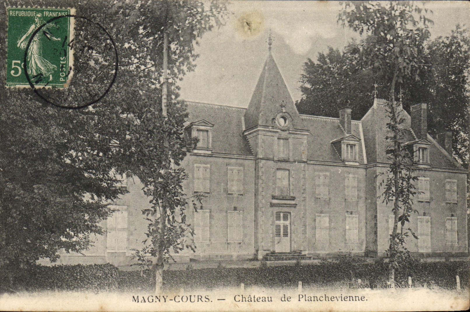 CPA Chateau de Planchevienne Magny Cours