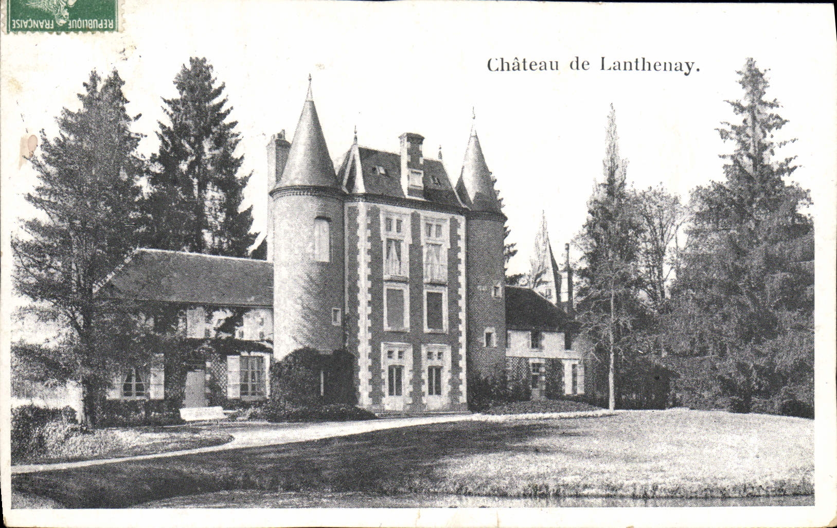 CPA Chateau de Lanthenay