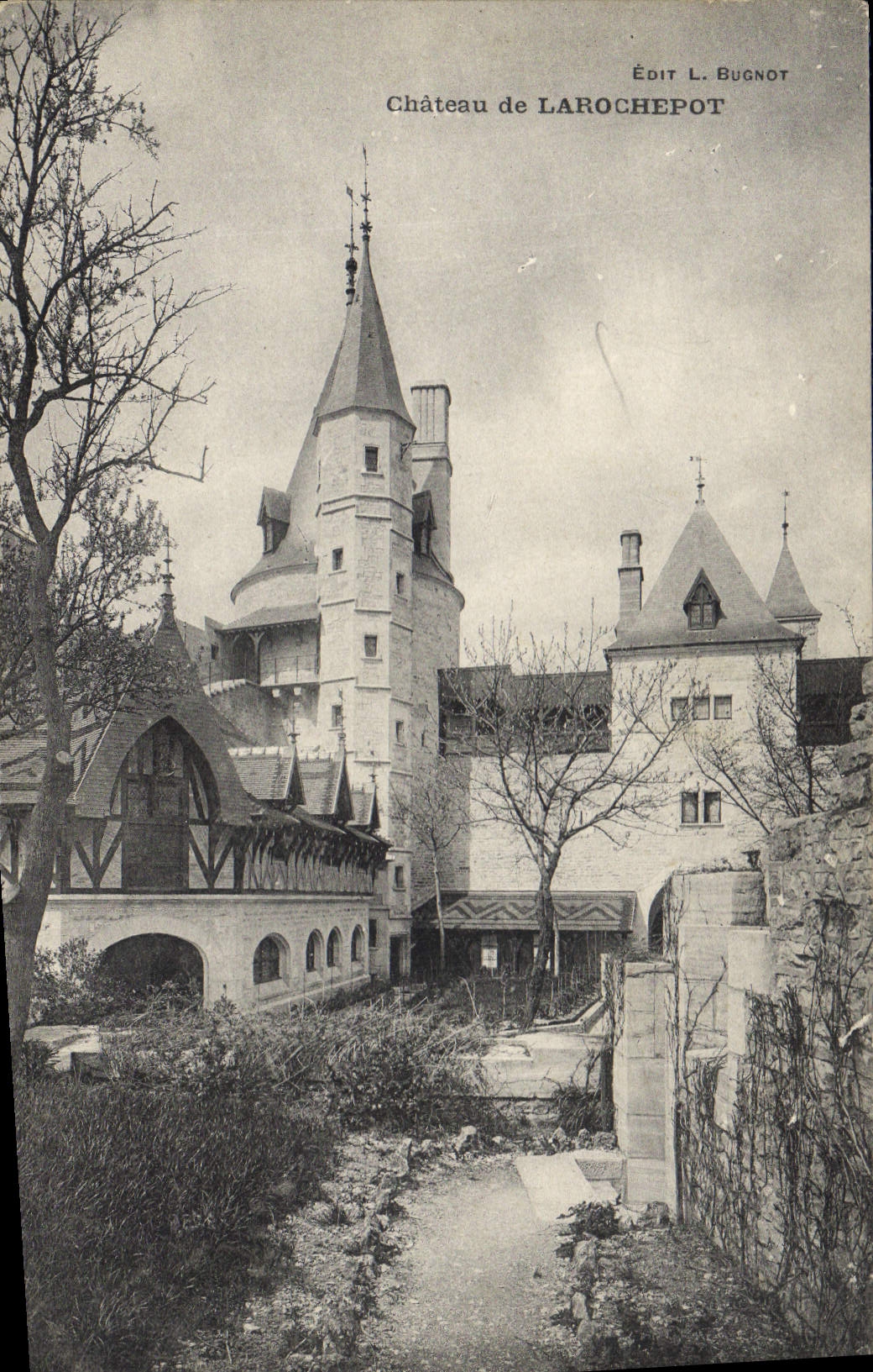 CPA Chateau de Larochepot