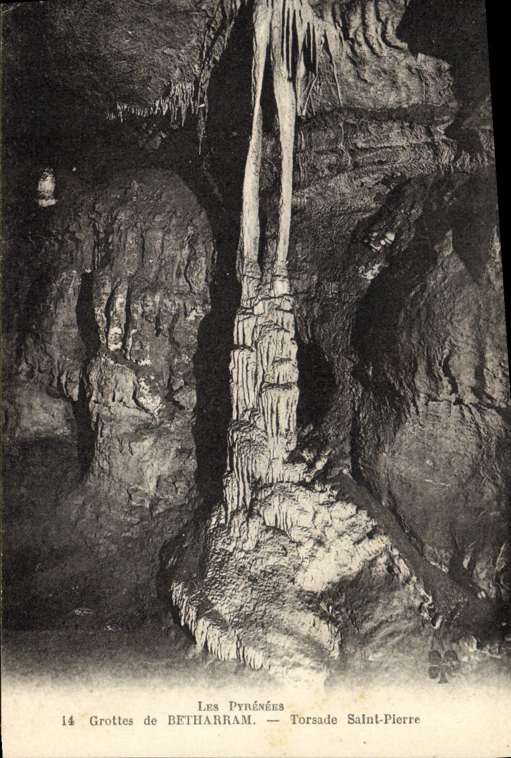 CPA Grotte Grottes de Betharram Torsade Saint Pierre