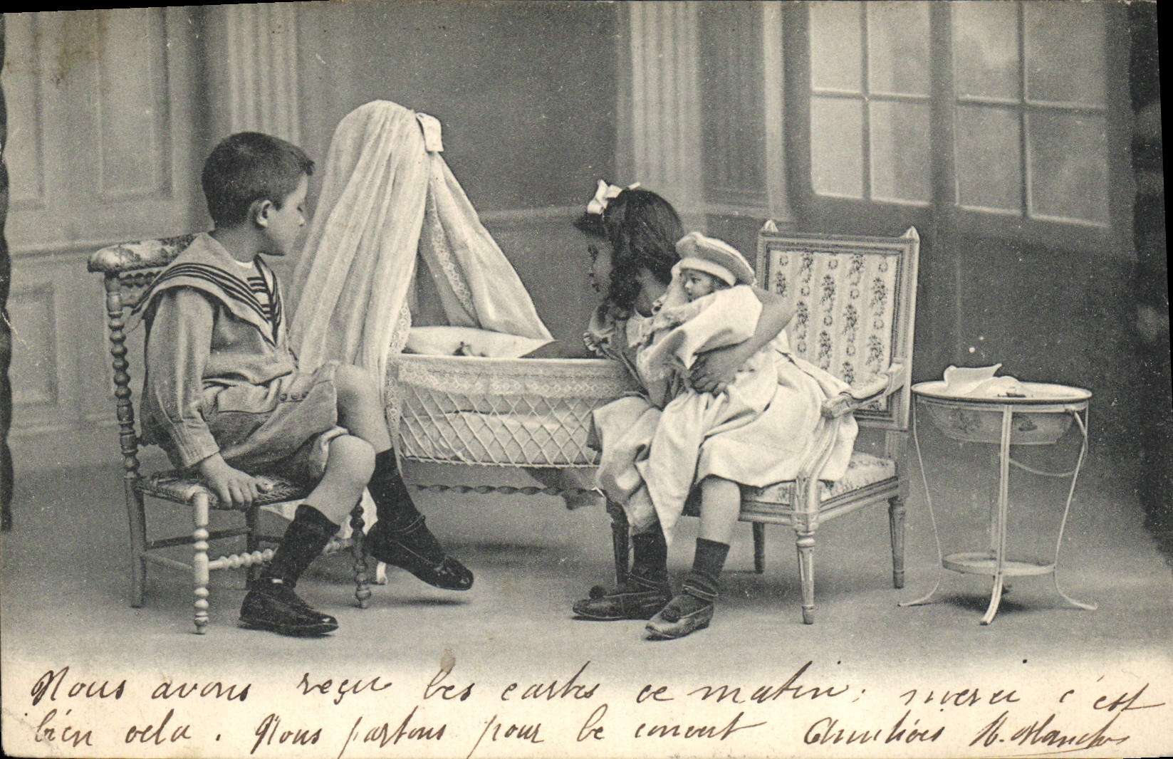 CPA Fantaisie Enfants Poupee 
