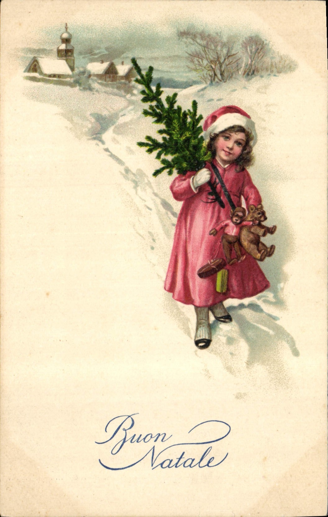 CPA Fantaisie Enfant Poupee 