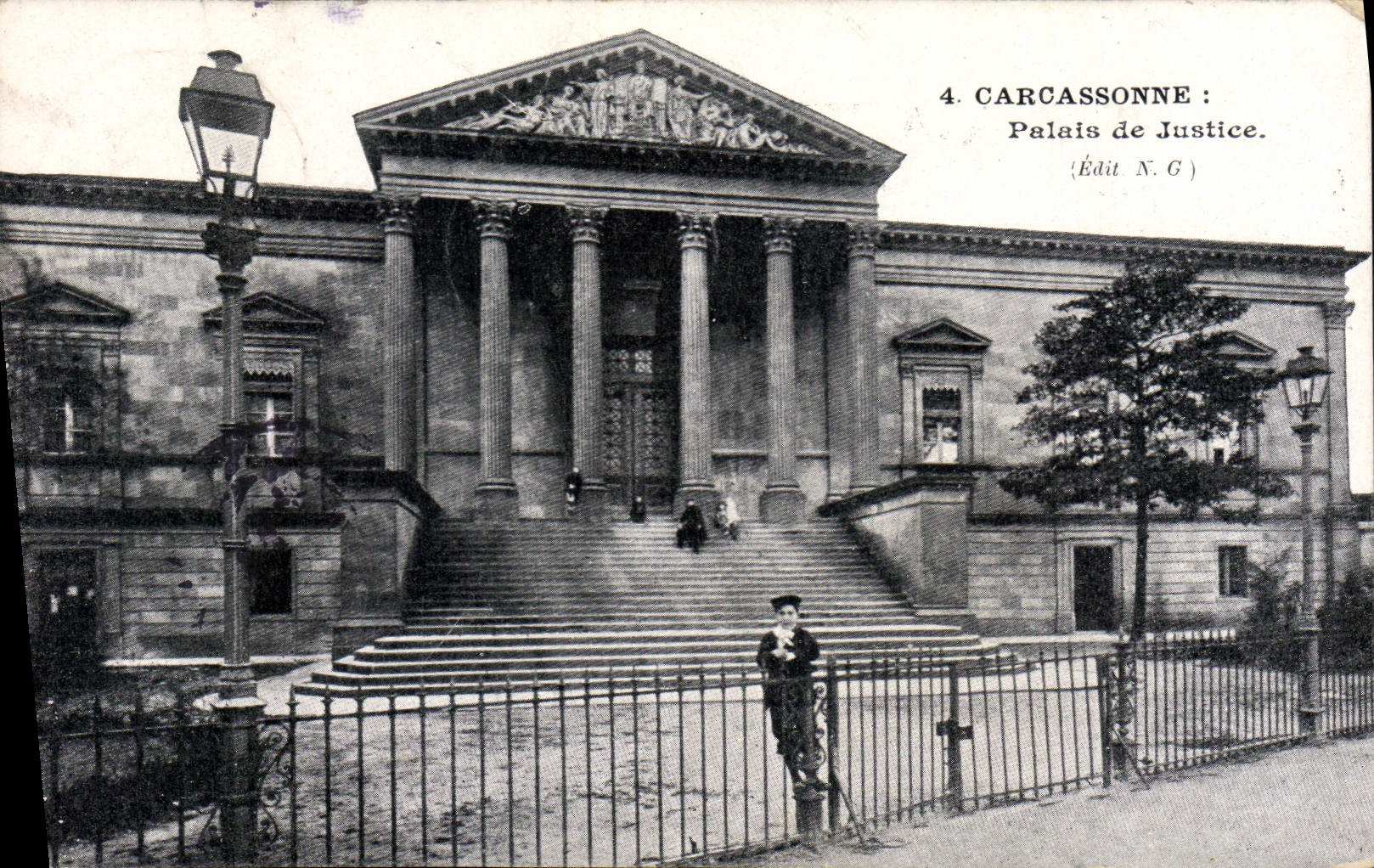 CPA Palais de Justice Carcassonne