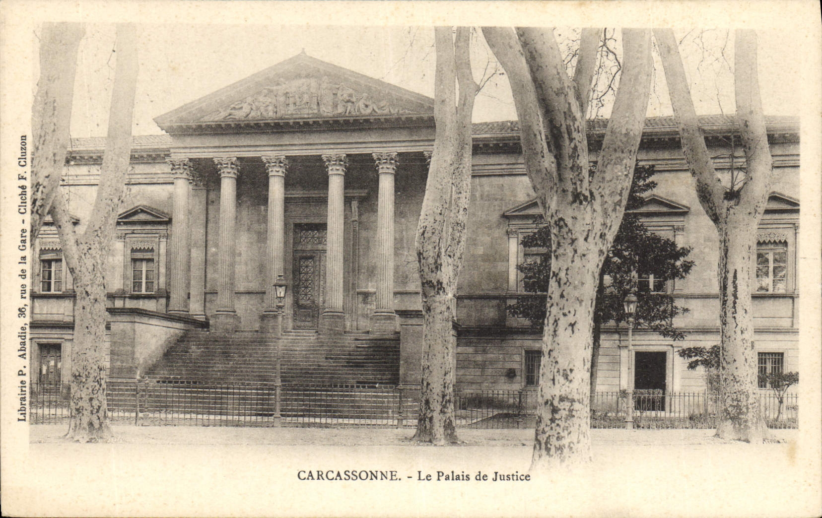 CPA Palais de Justice Carcassonne 