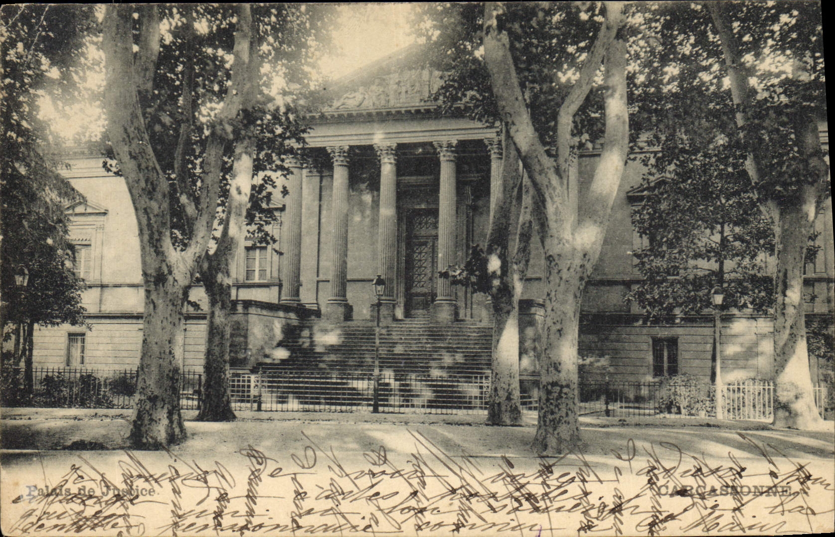 CPA Palais de Justice Carcassonne