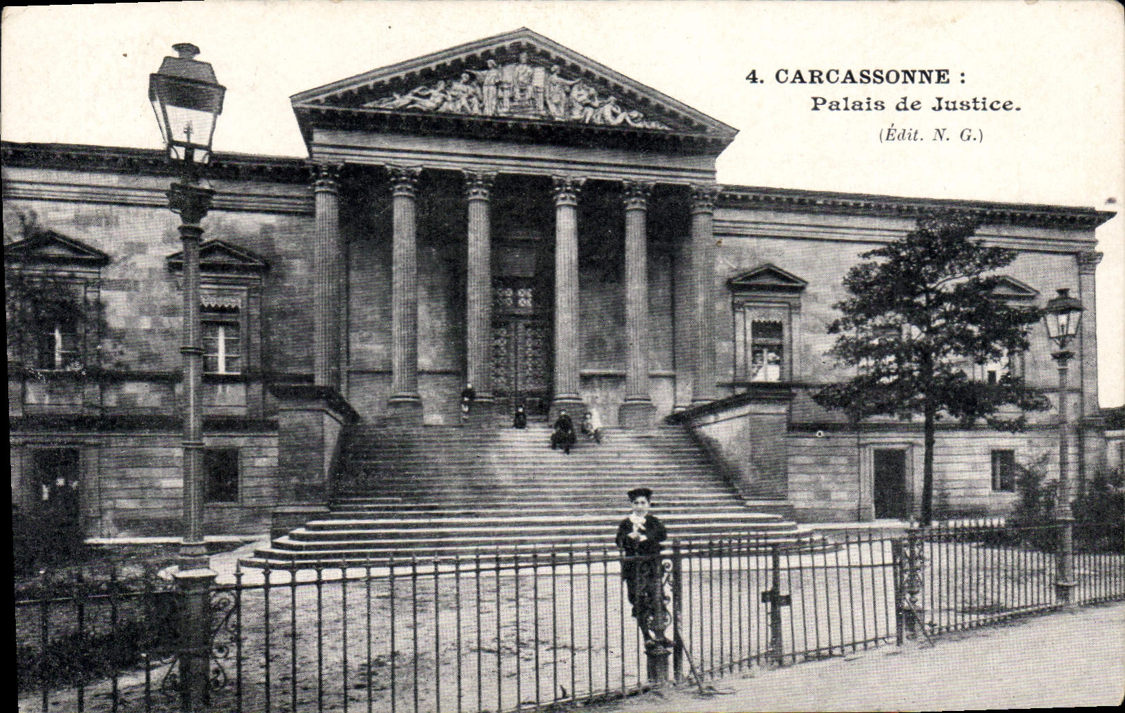 CPA Palais de Justice Carcassonne