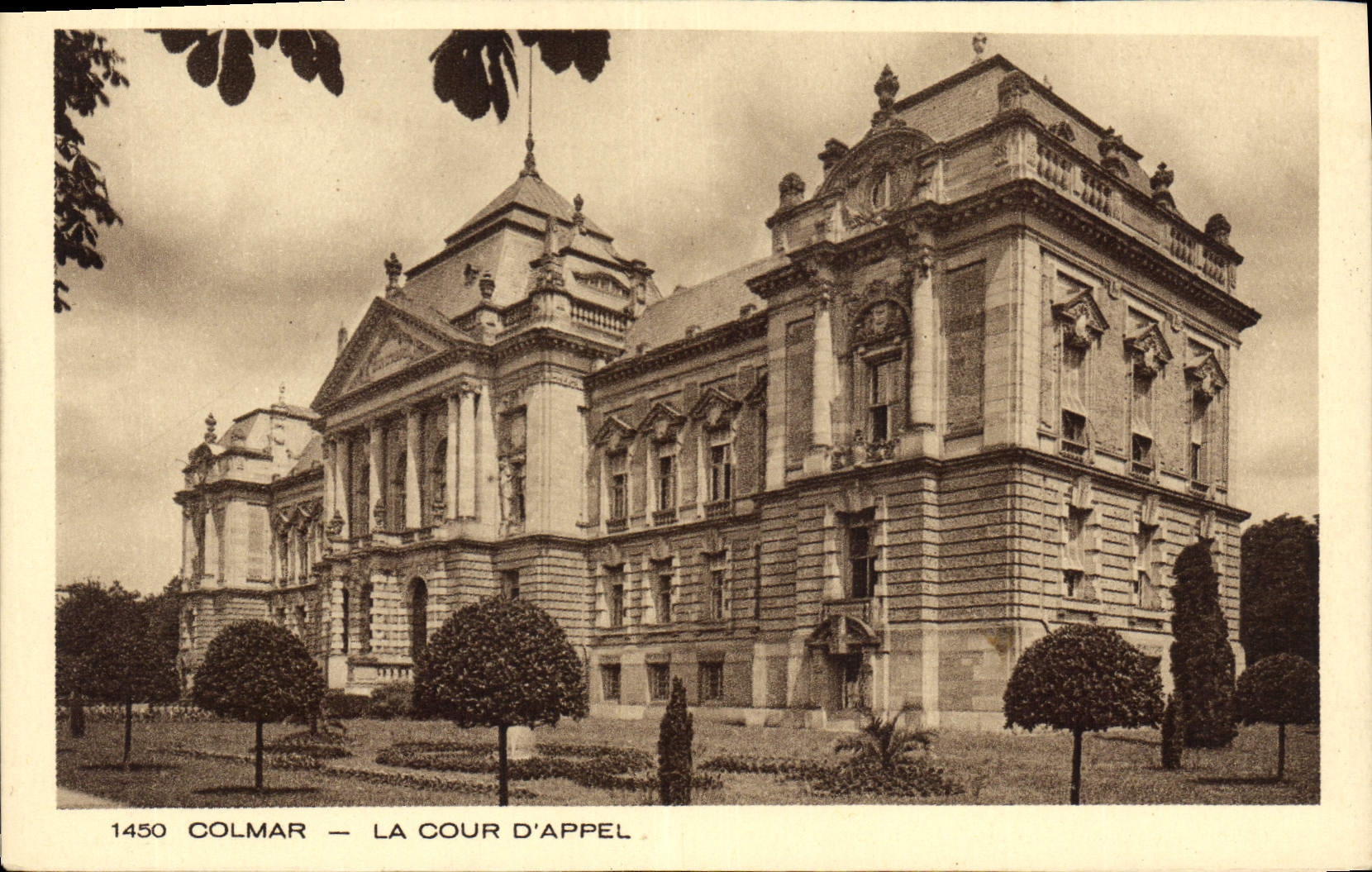 CPA Palais de Justice Colmar La Cour d'Appel 