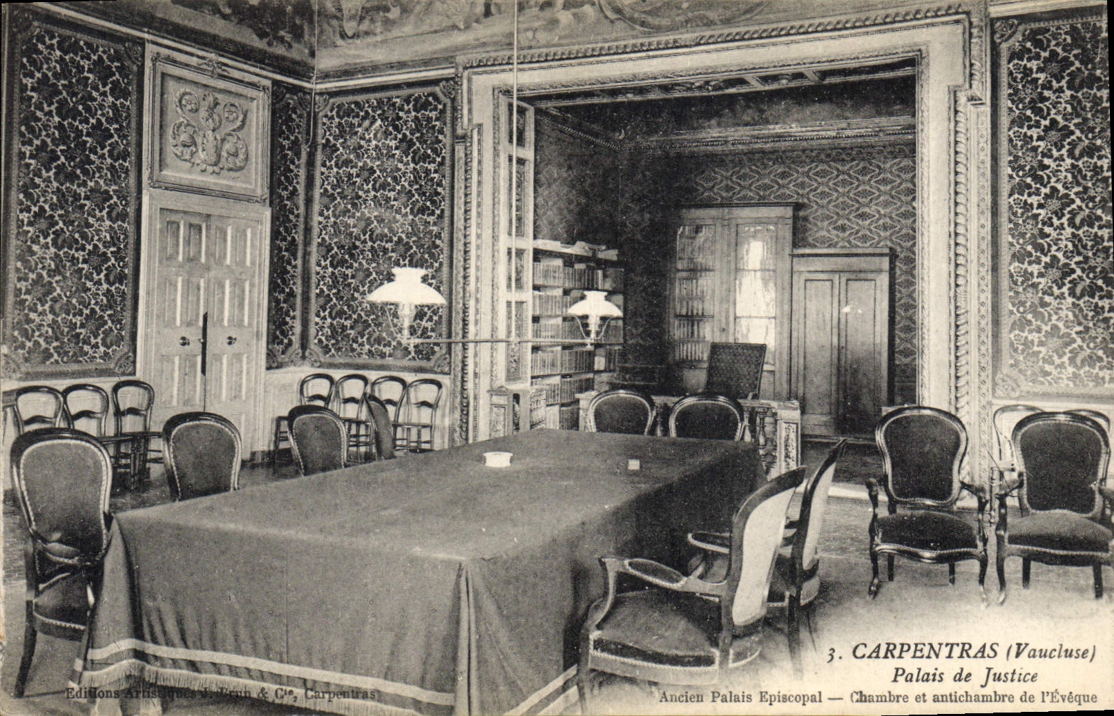 CPA Palais de Justice Carpentras 